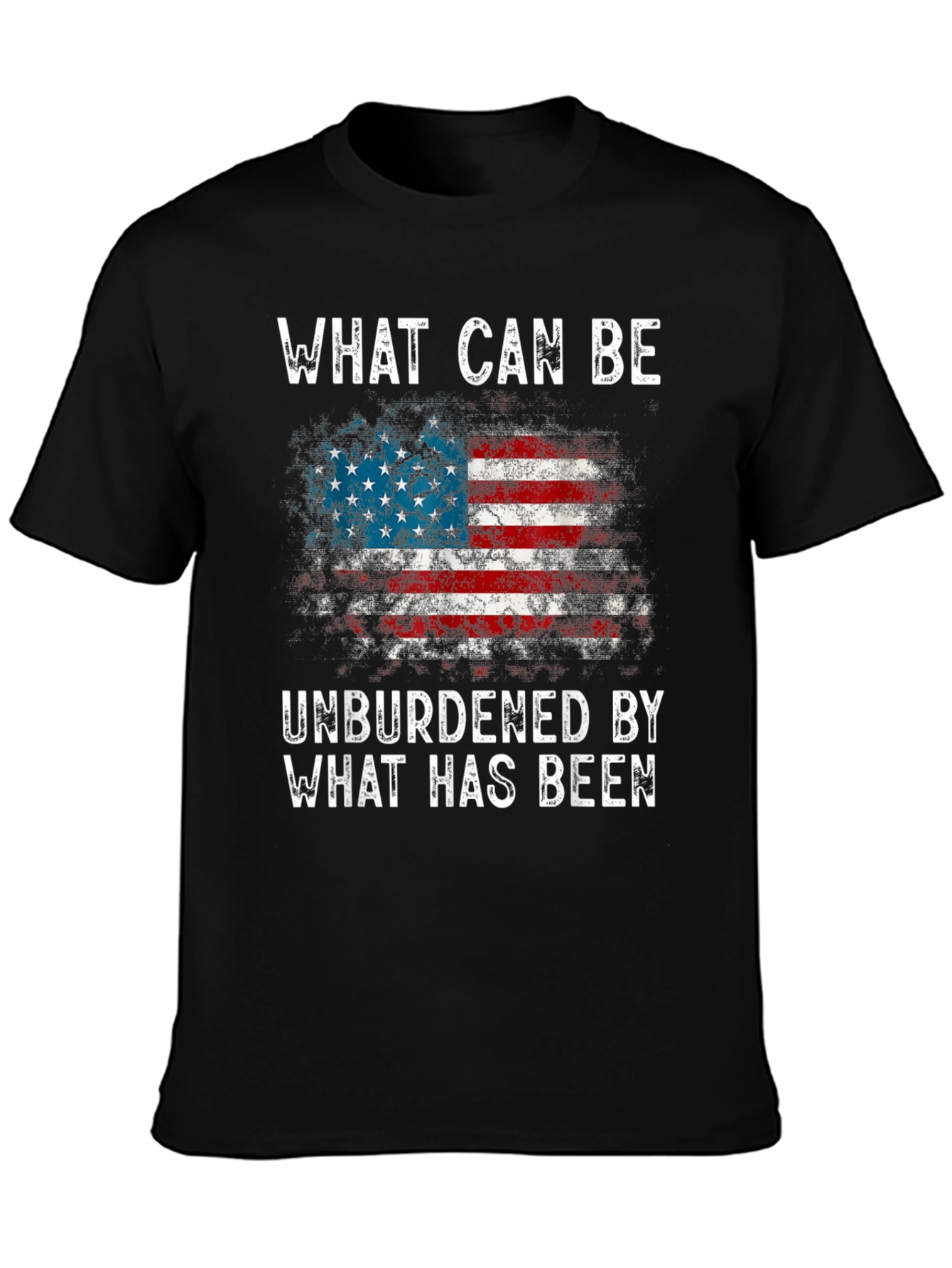 American Flag Graphic T-Shirt - Patriotic Design