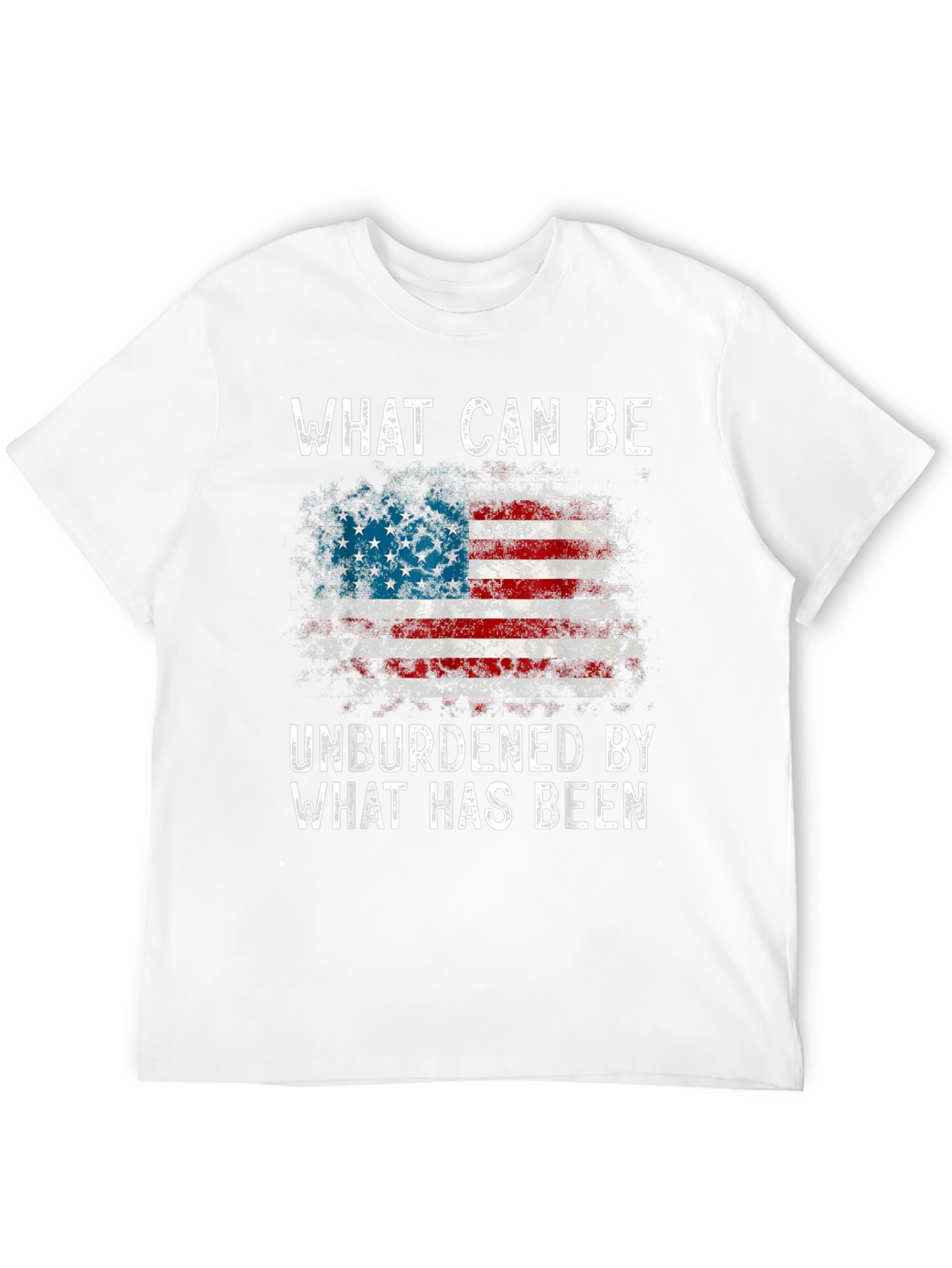 American Flag Graphic T-Shirt - Patriotic Design