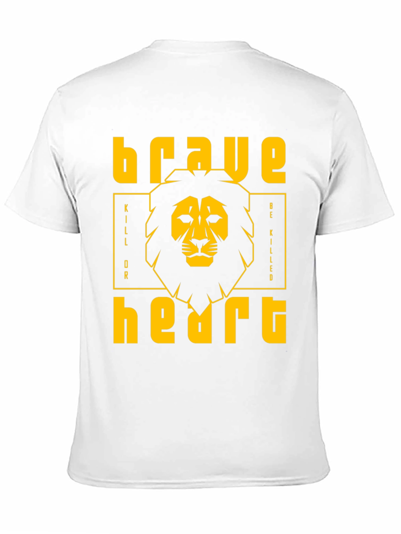 Brave Heart Graphic Print Tee