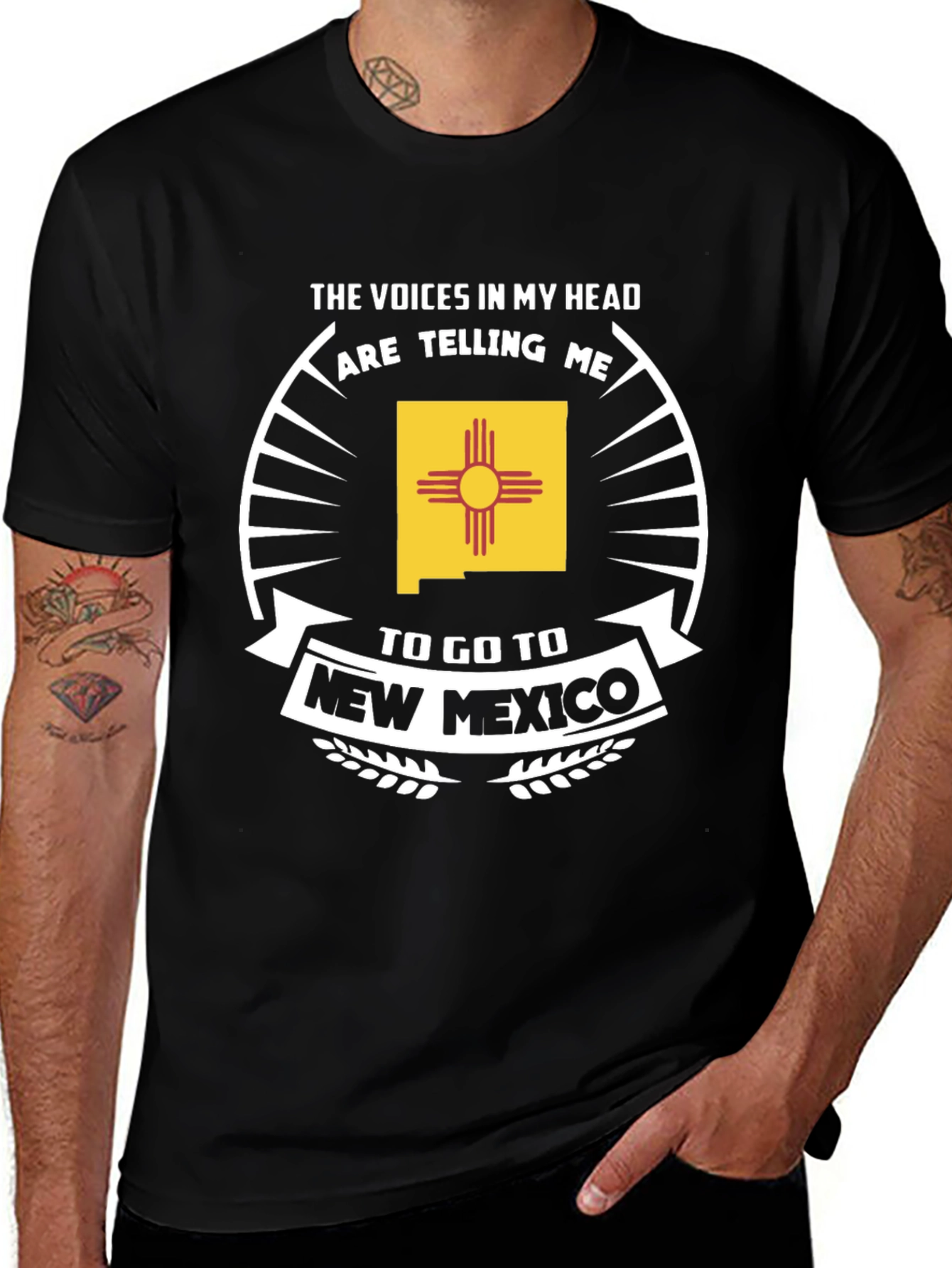 New Mexico T-Shirt - The Voices In My Head