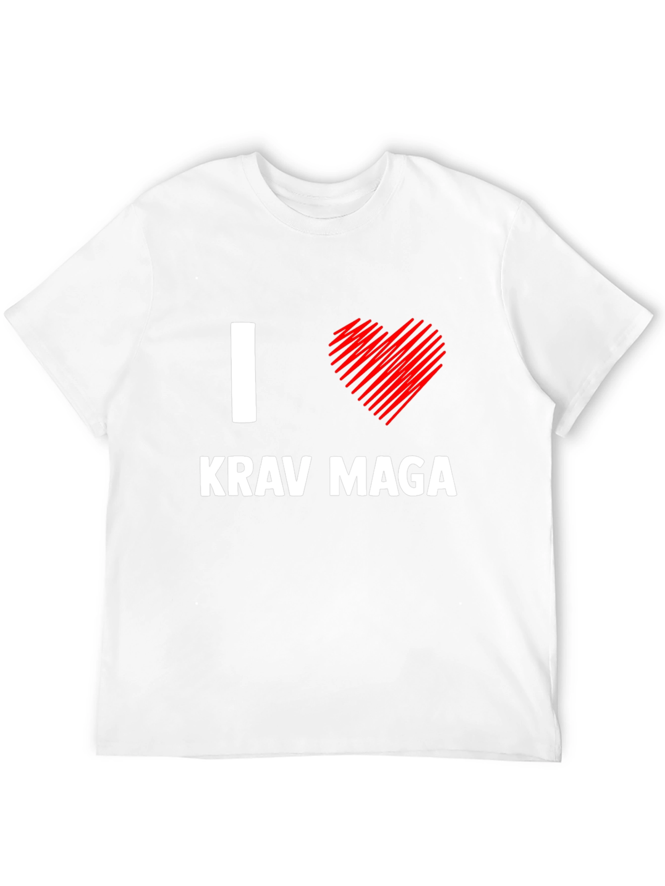 I Heart Krav Maga Black T-Shirt