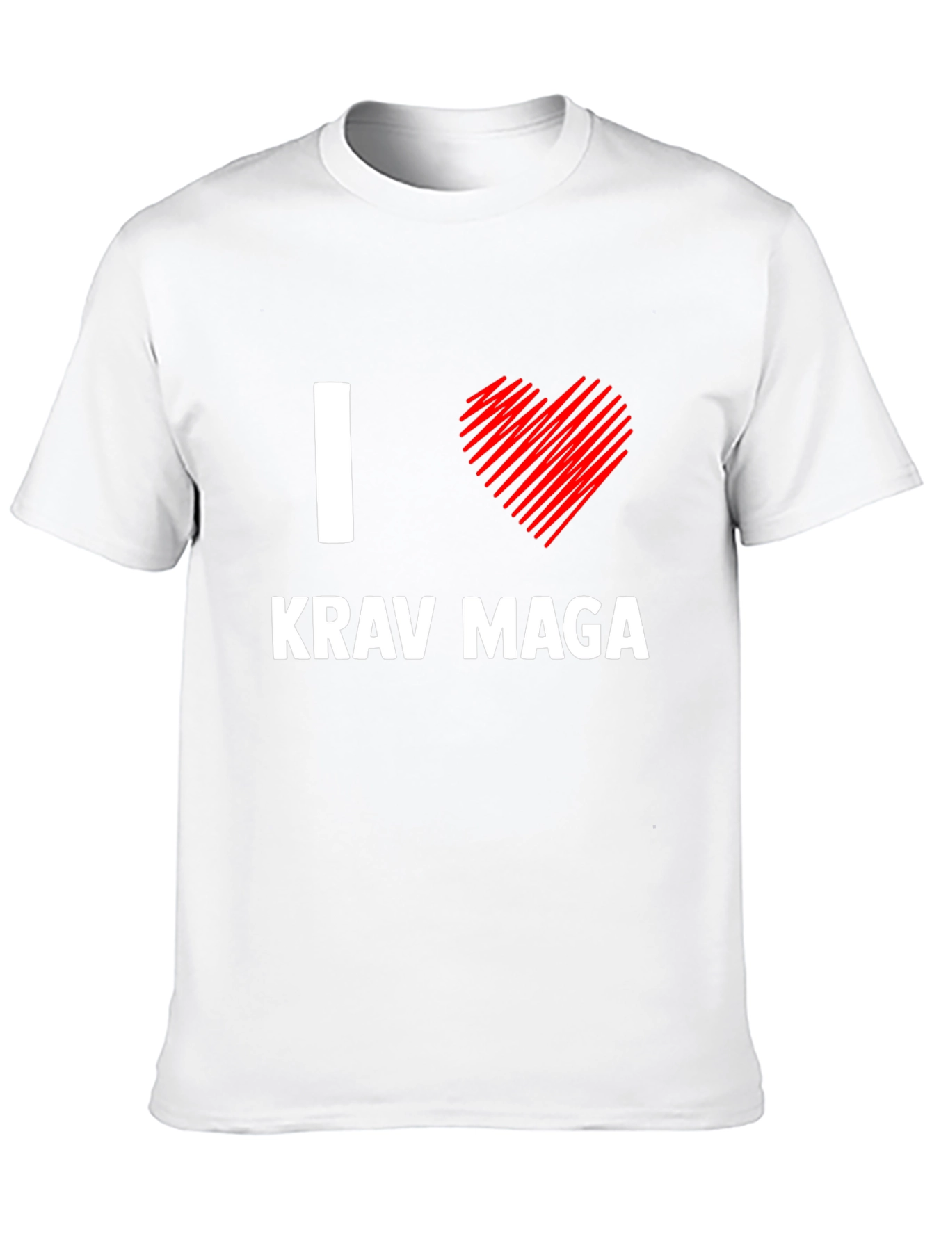 I Heart Krav Maga Black T-Shirt
