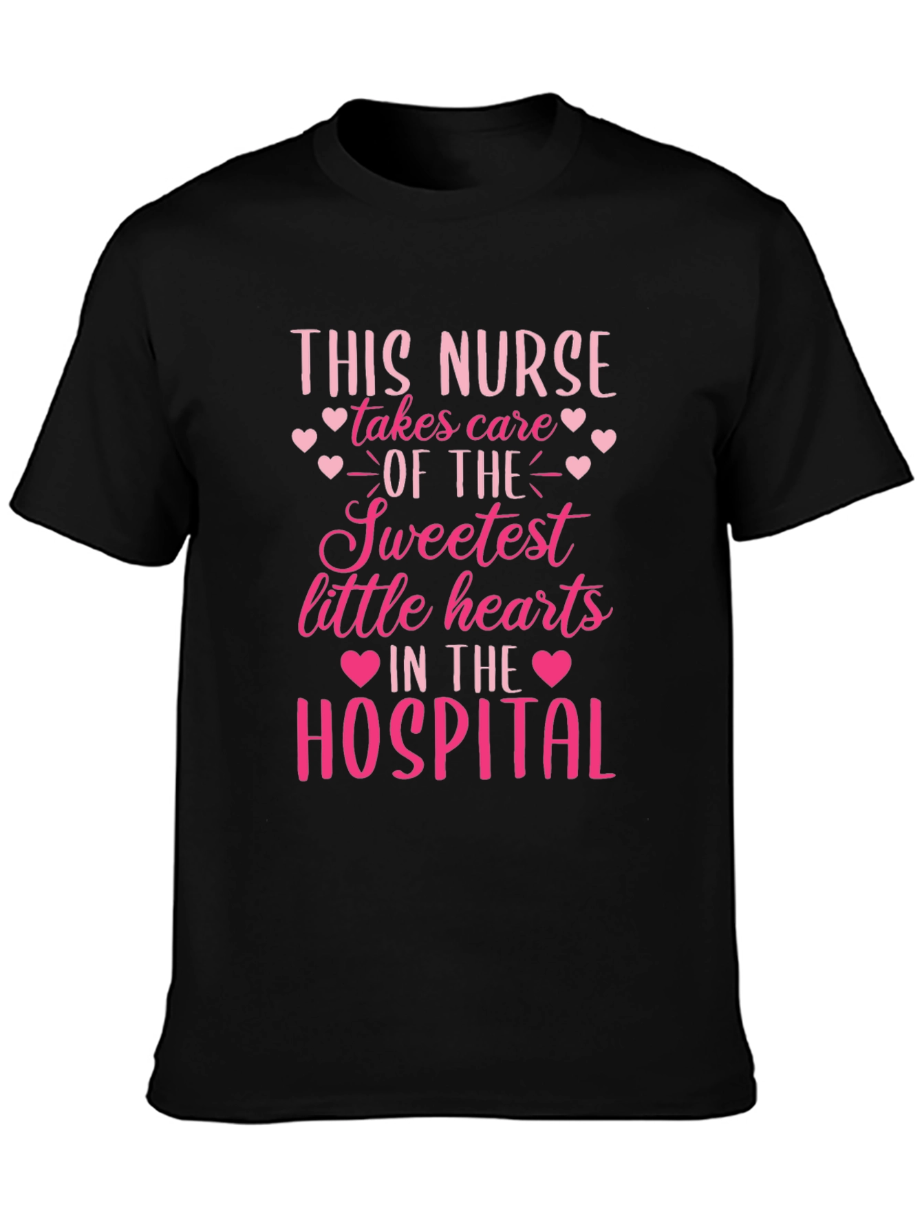 Sweetest Hearts Nurse Graphic Tee