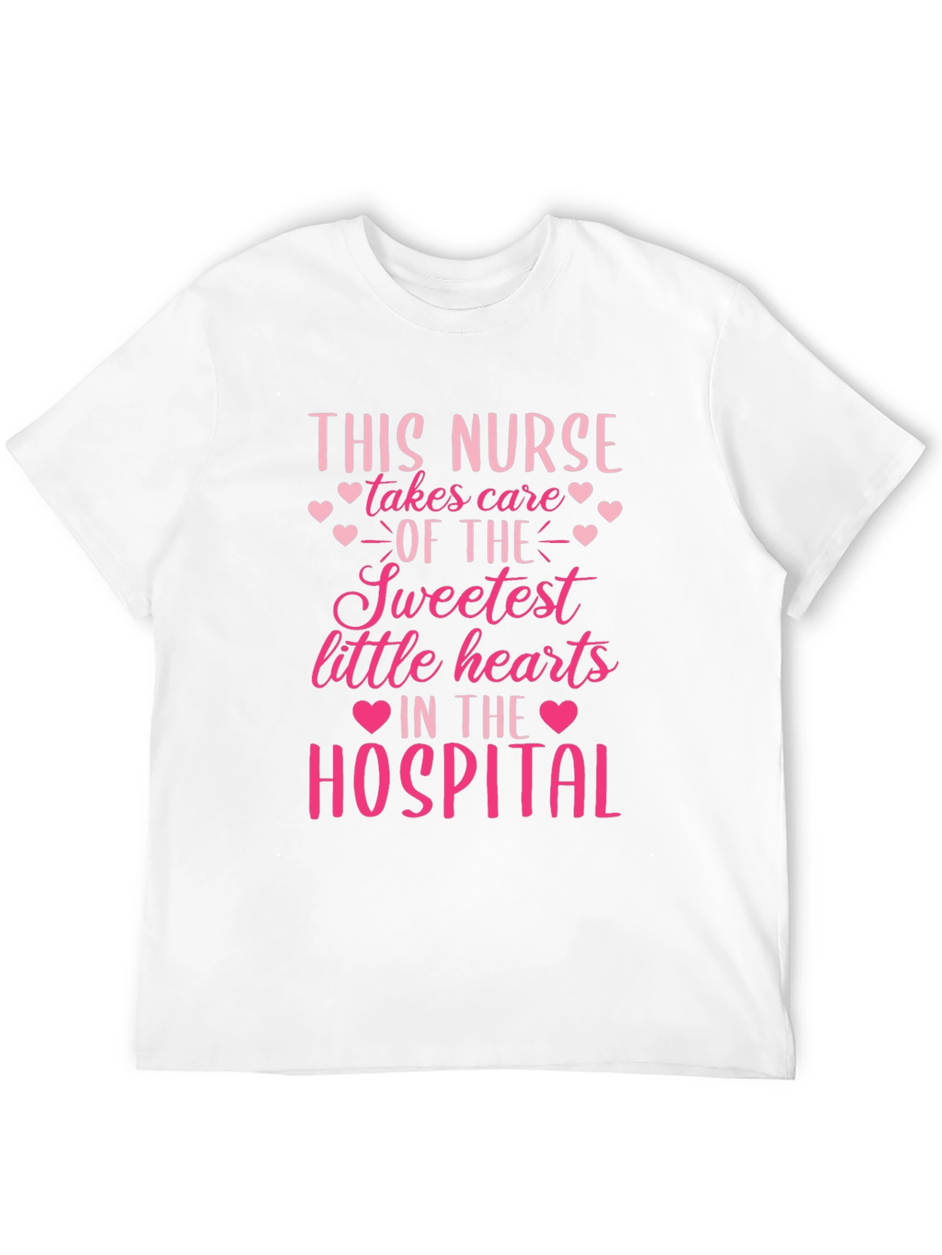 Sweetest Hearts Nurse Graphic Tee