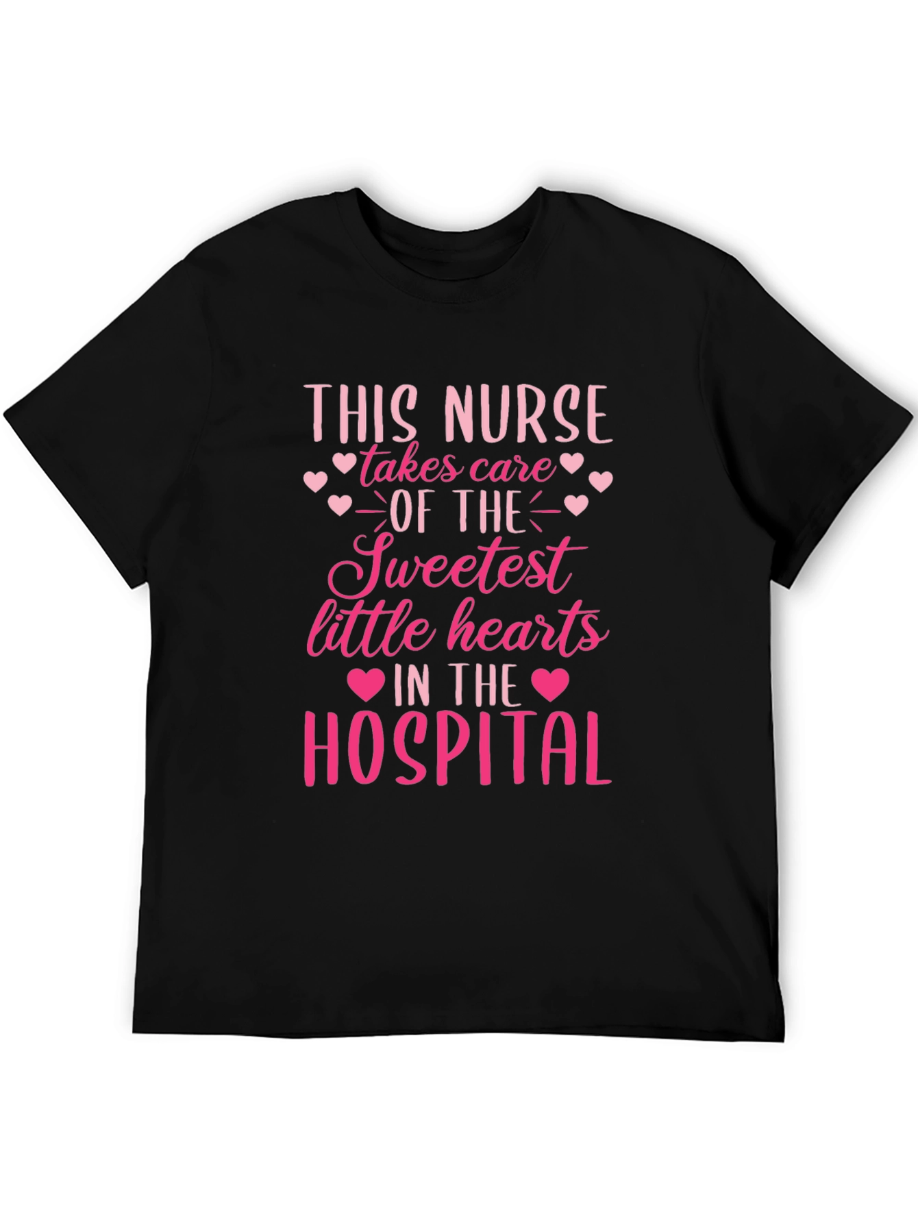 Sweetest Hearts Nurse Graphic Tee