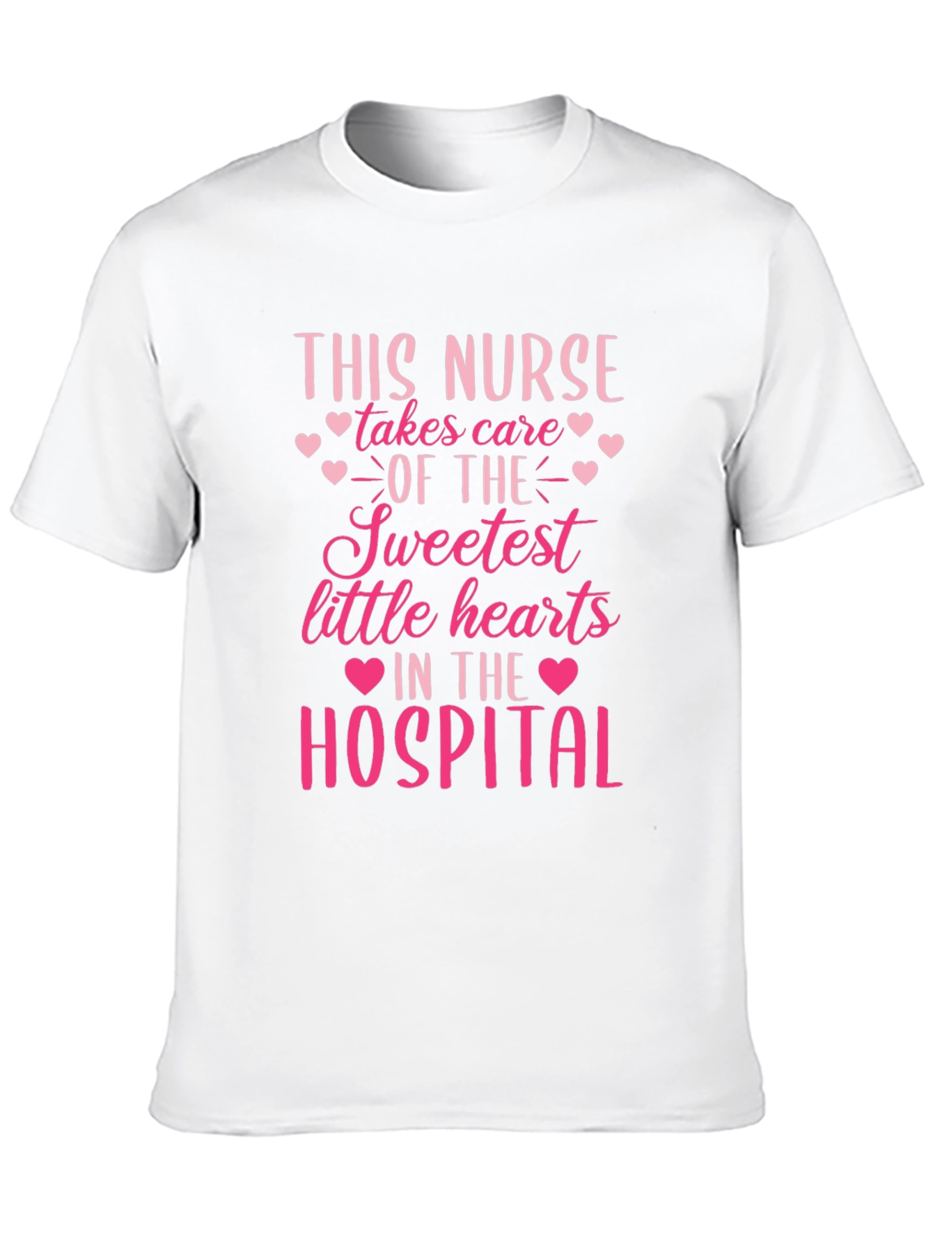 Sweetest Hearts Nurse Graphic Tee