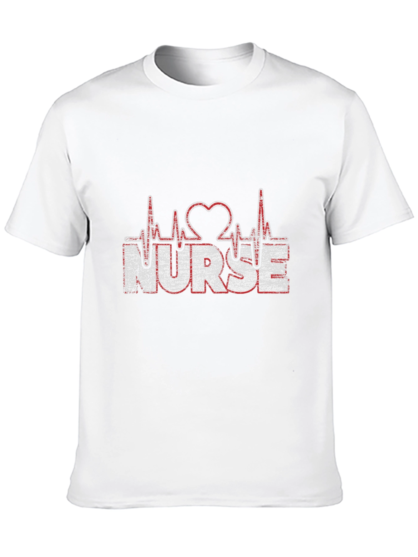 Nurse Heartbeat T-Shirt - Stylish Medical Professional Apparel
