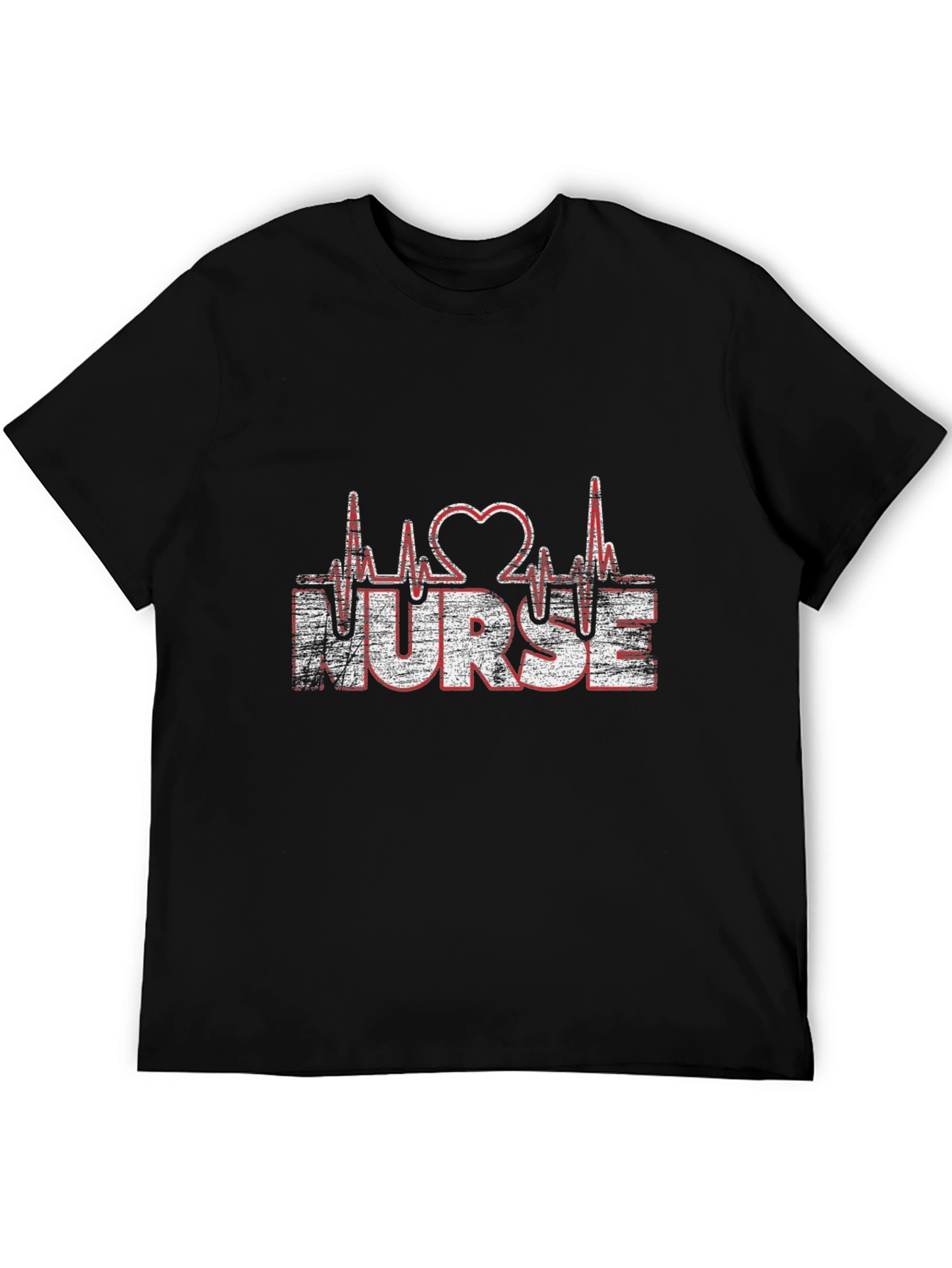 Nurse Heartbeat T-Shirt - Stylish Medical Professional Apparel
