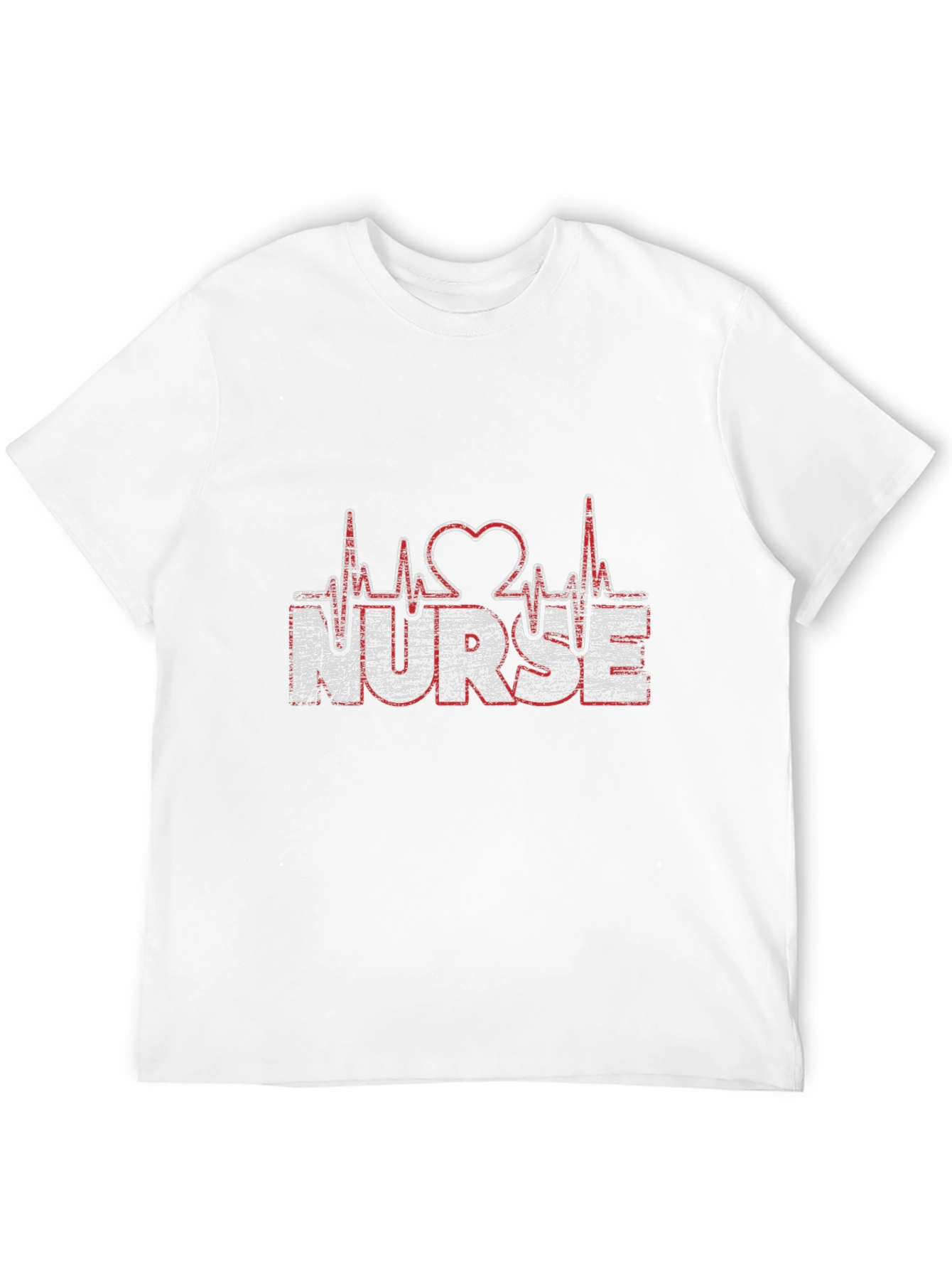 Nurse Heartbeat T-Shirt - Stylish Medical Professional Apparel