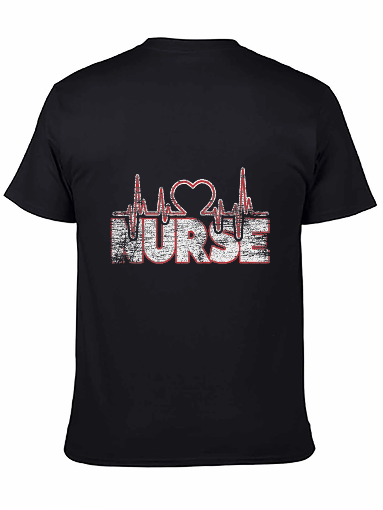 Nurse Heartbeat T-Shirt - Stylish Medical Professional Apparel