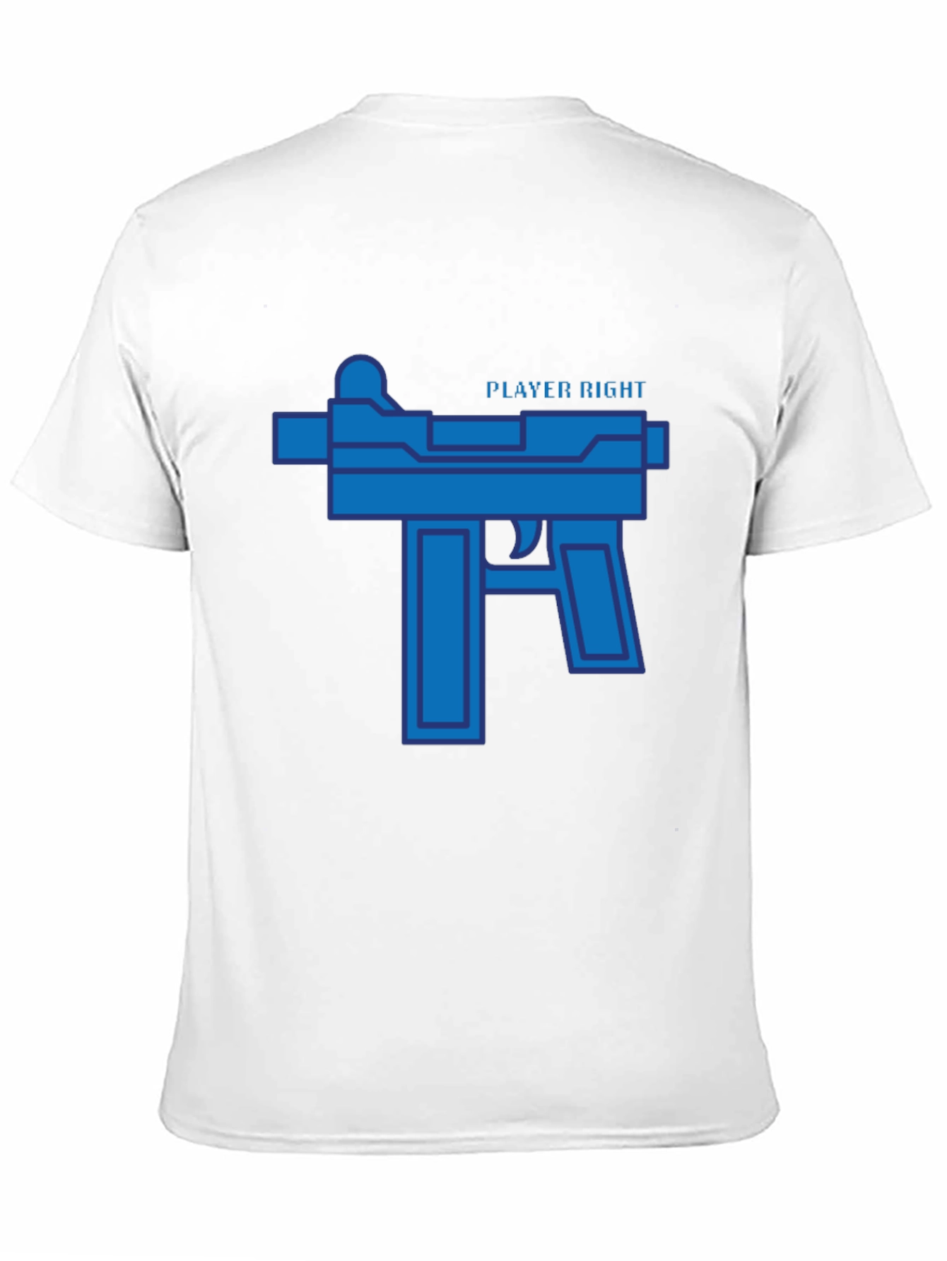 Player Right Graphic Tee - Black Cotton T-Shirt