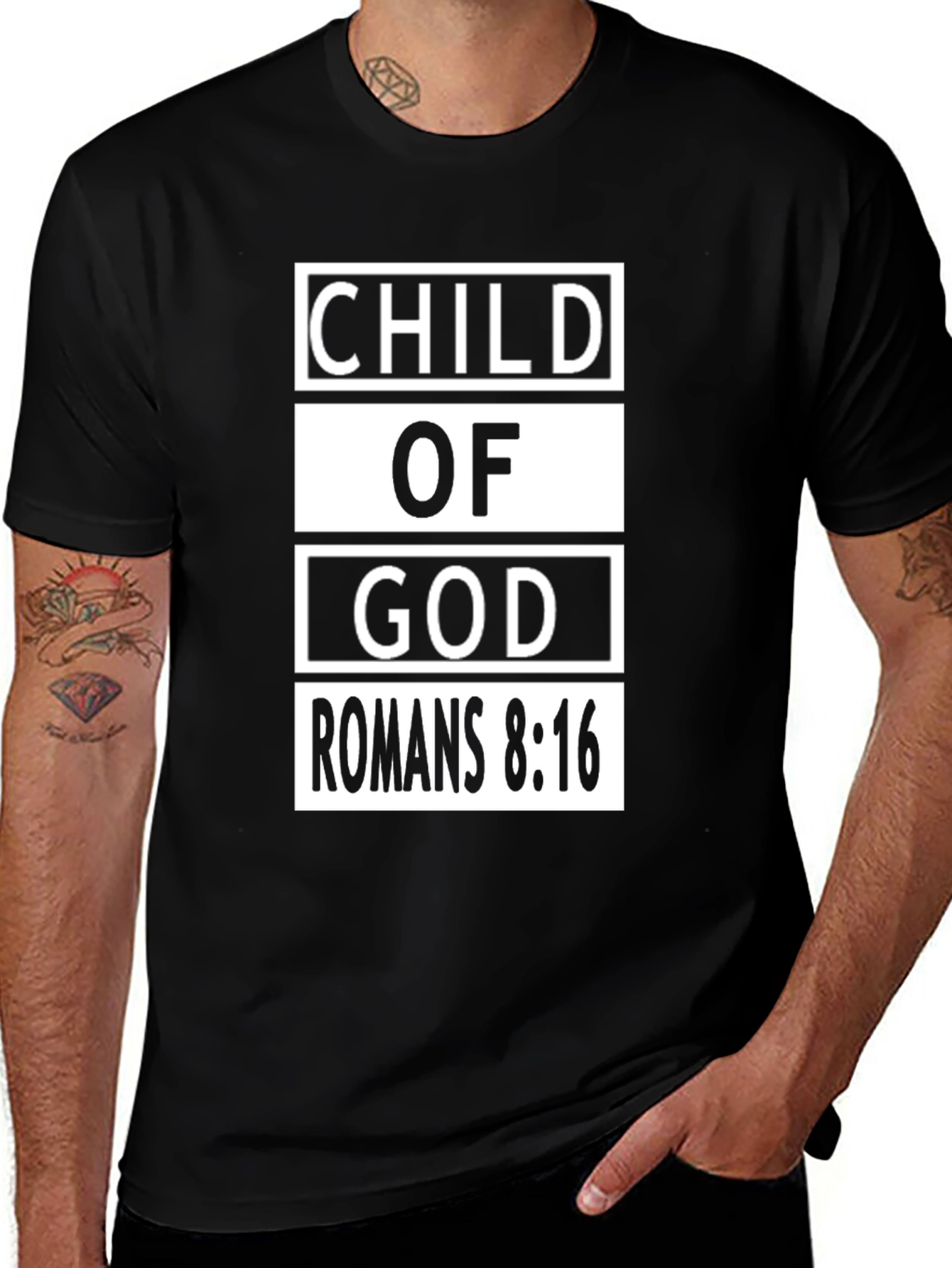 Child of God Romans 8:16 T-Shirt