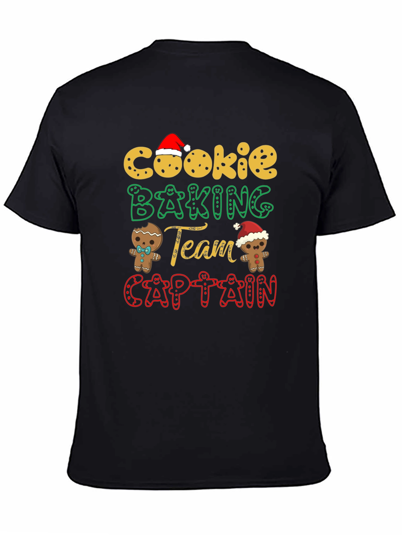 Cookie Baking Team Captain Christmas T-Shirt