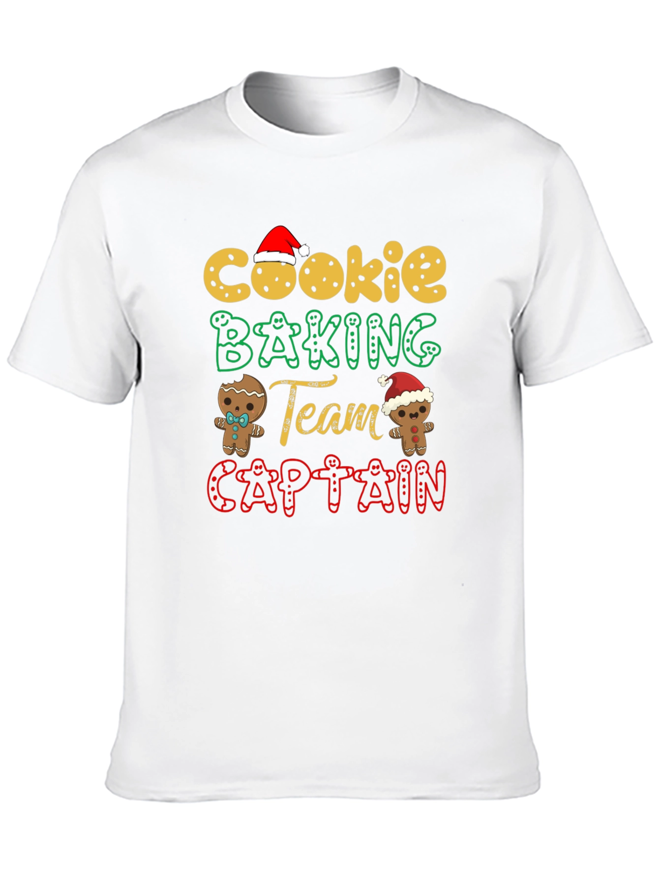 Cookie Baking Team Captain Christmas T-Shirt