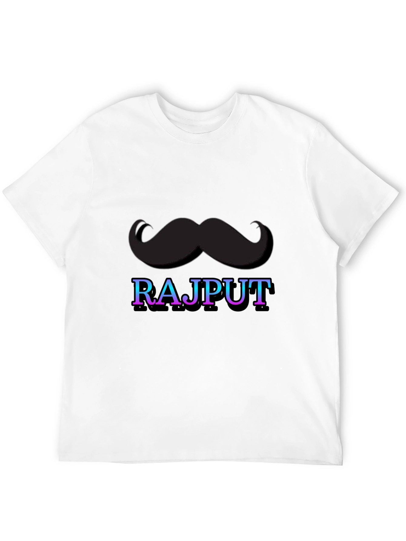 Rajput Mustache Graphic T-Shirt