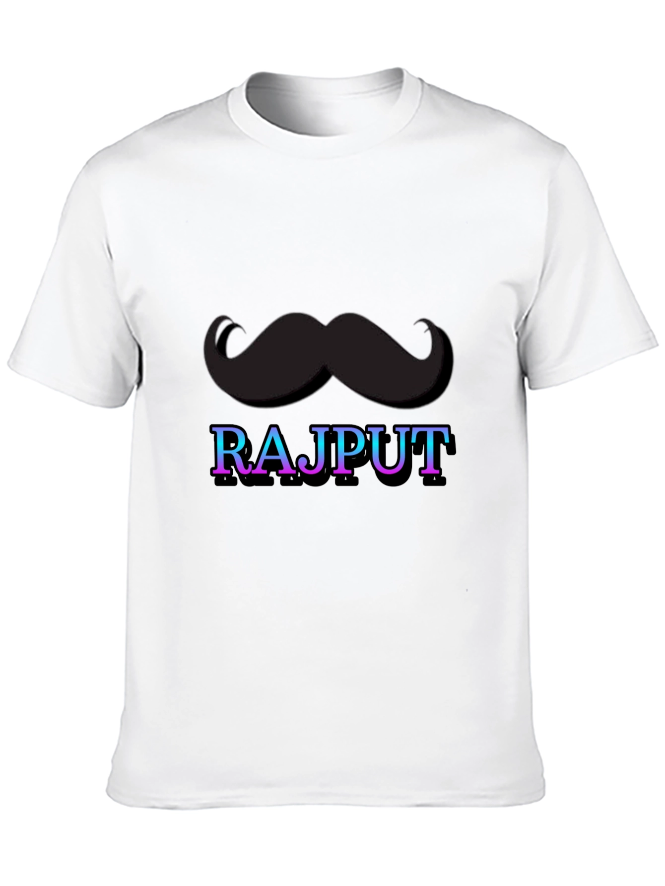 Rajput Mustache Graphic T-Shirt