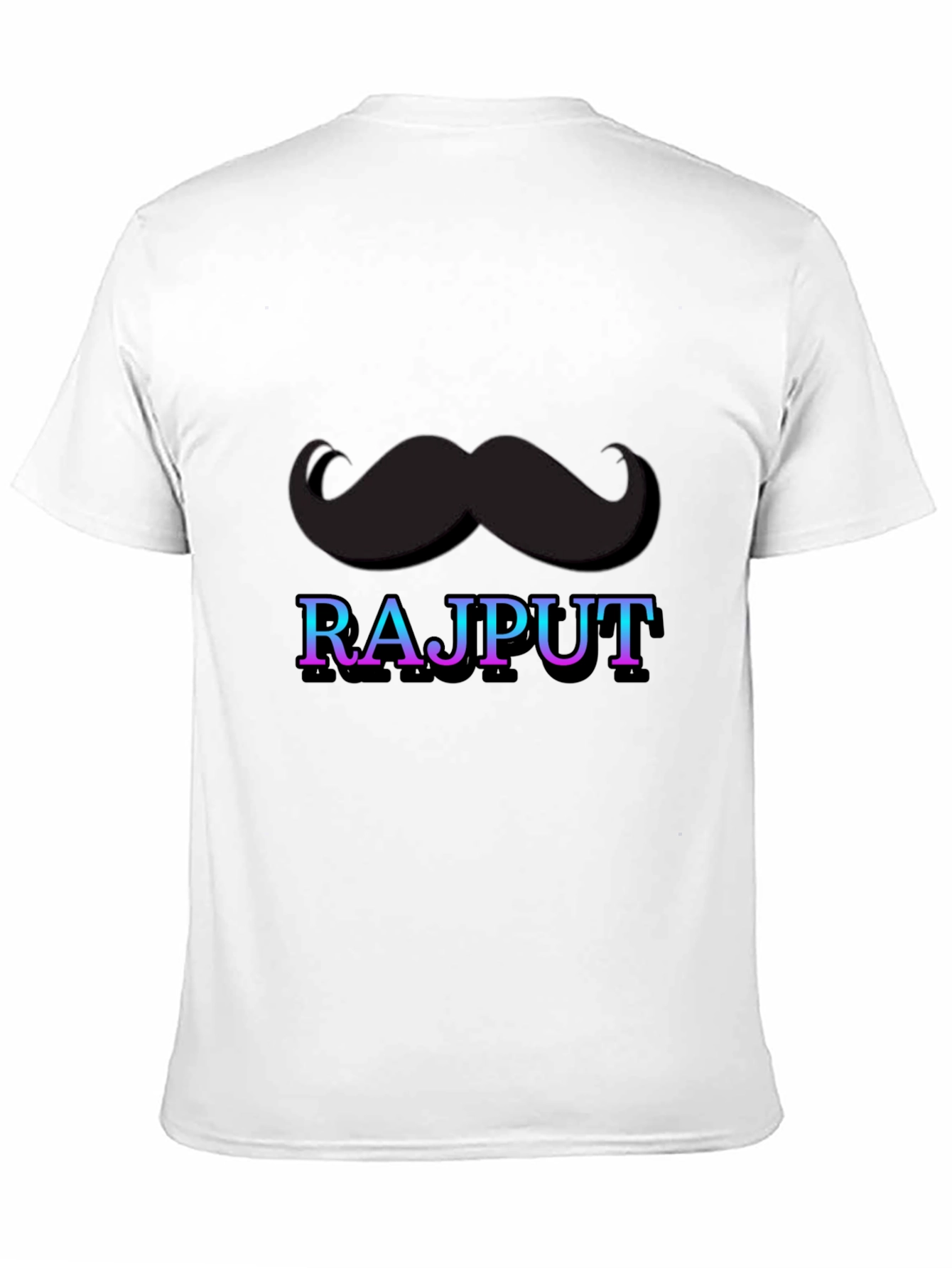 Rajput Mustache Graphic T-Shirt