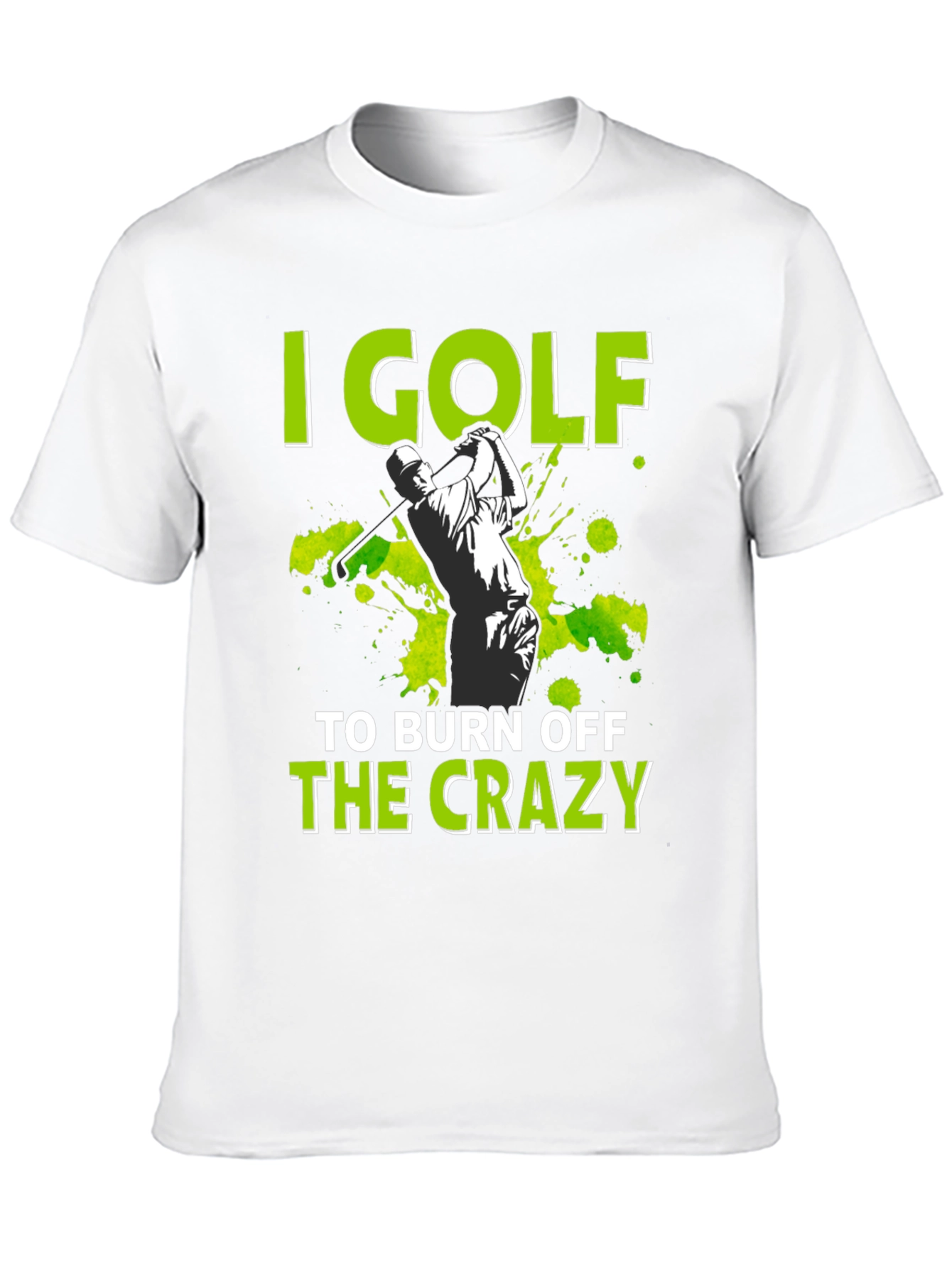 Golf Burn Off Crazy Graphic Tee