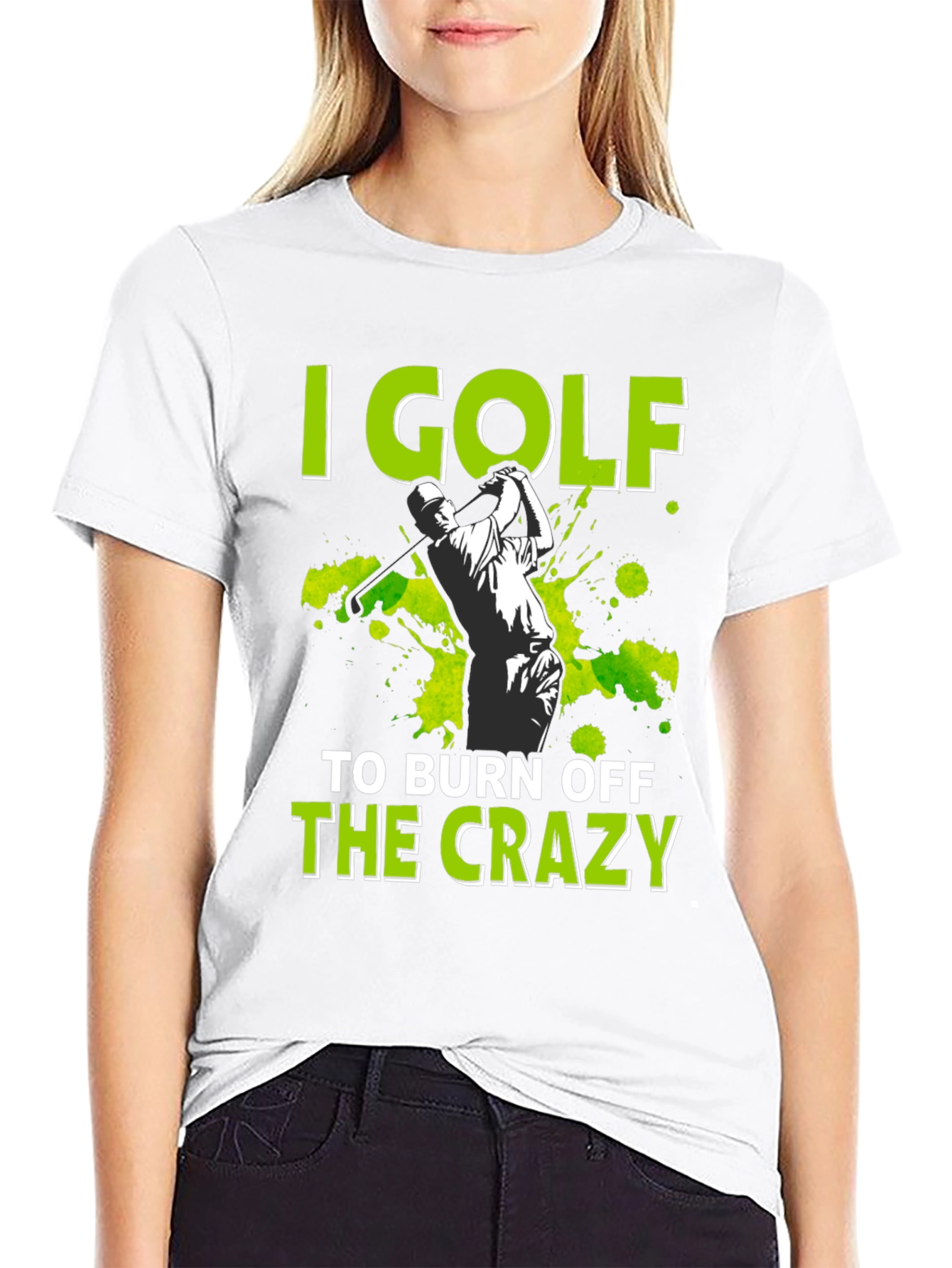Golf Burn Off Crazy Graphic Tee