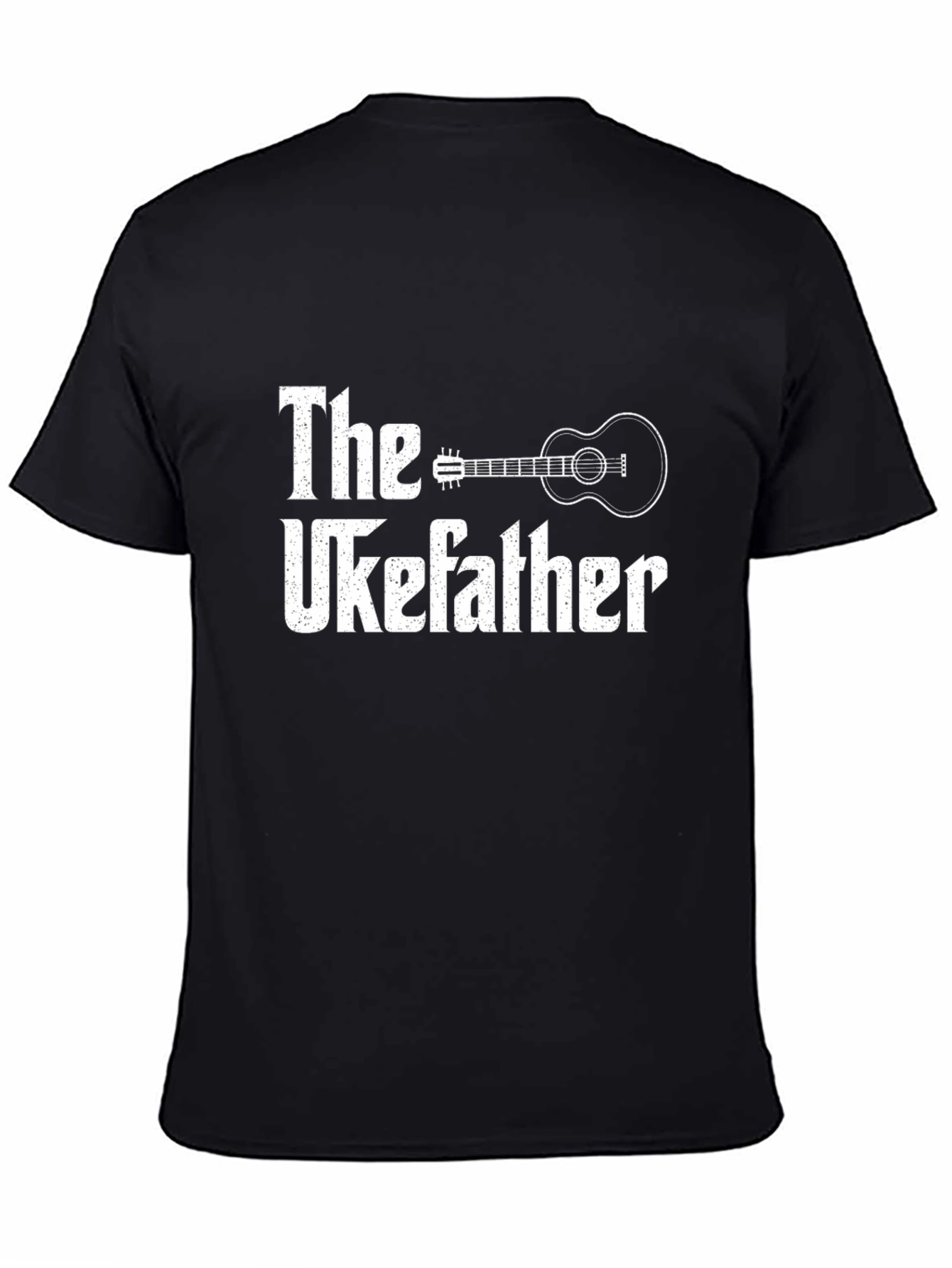 The Ukefather T-Shirt - Music Lover Dad Gift