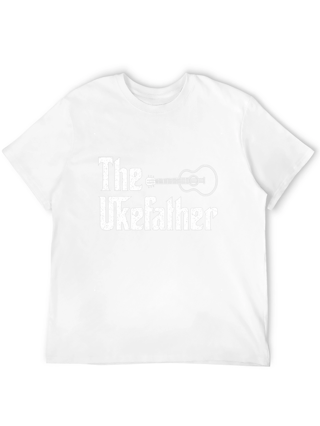 The Ukefather T-Shirt - Music Lover Dad Gift