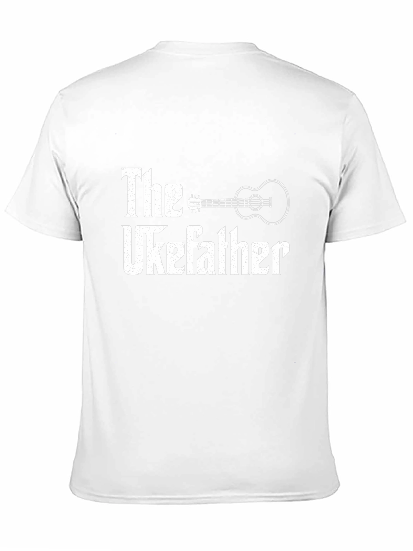 The Ukefather T-Shirt - Music Lover Dad Gift