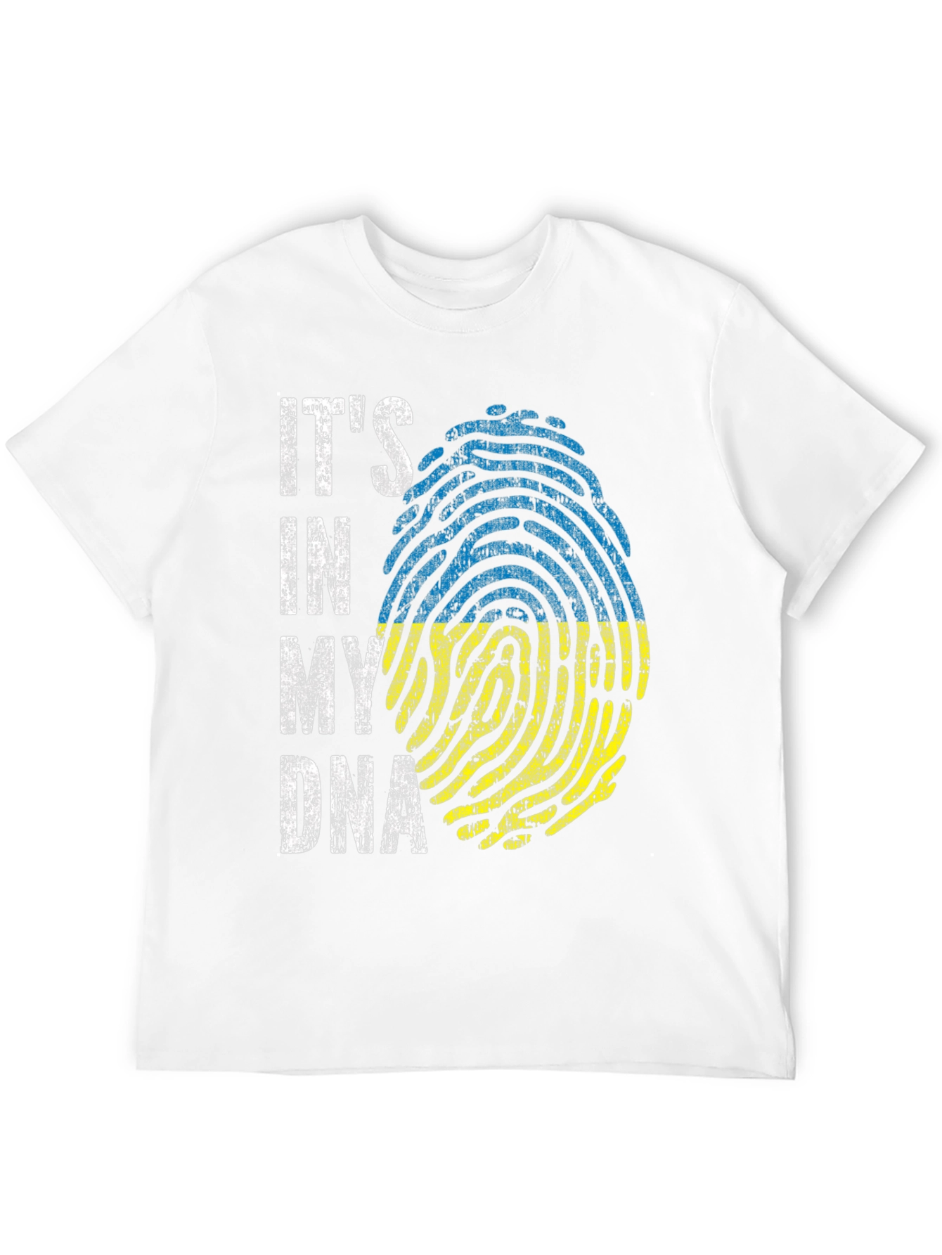 Ukraine DNA Fingerprint T-Shirt