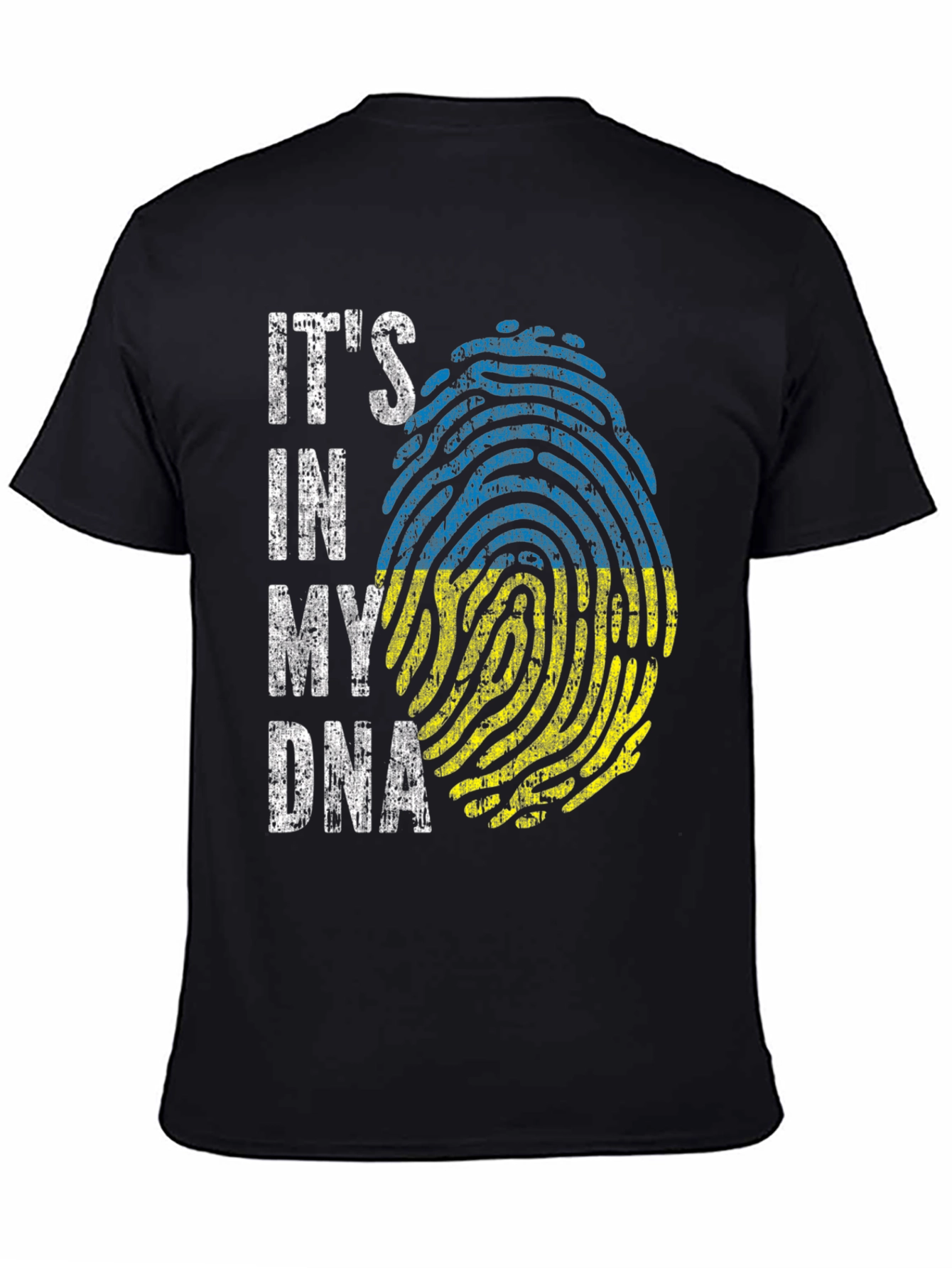 Ukraine DNA Fingerprint T-Shirt