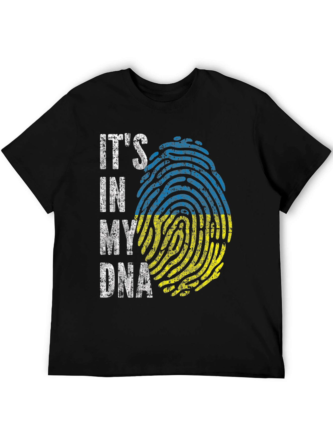 Ukraine DNA Fingerprint T-Shirt