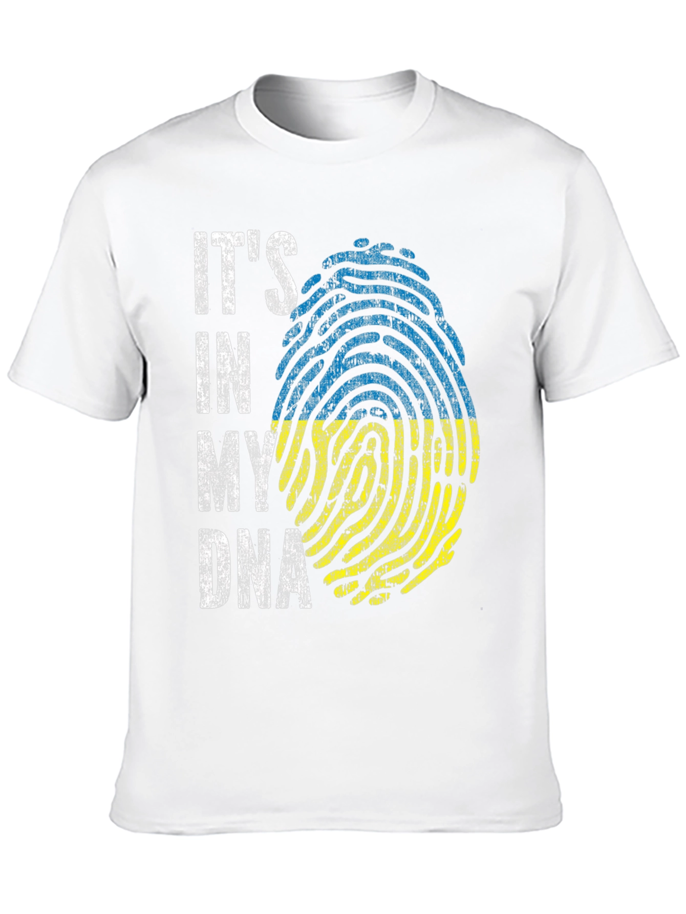 Ukraine DNA Fingerprint T-Shirt