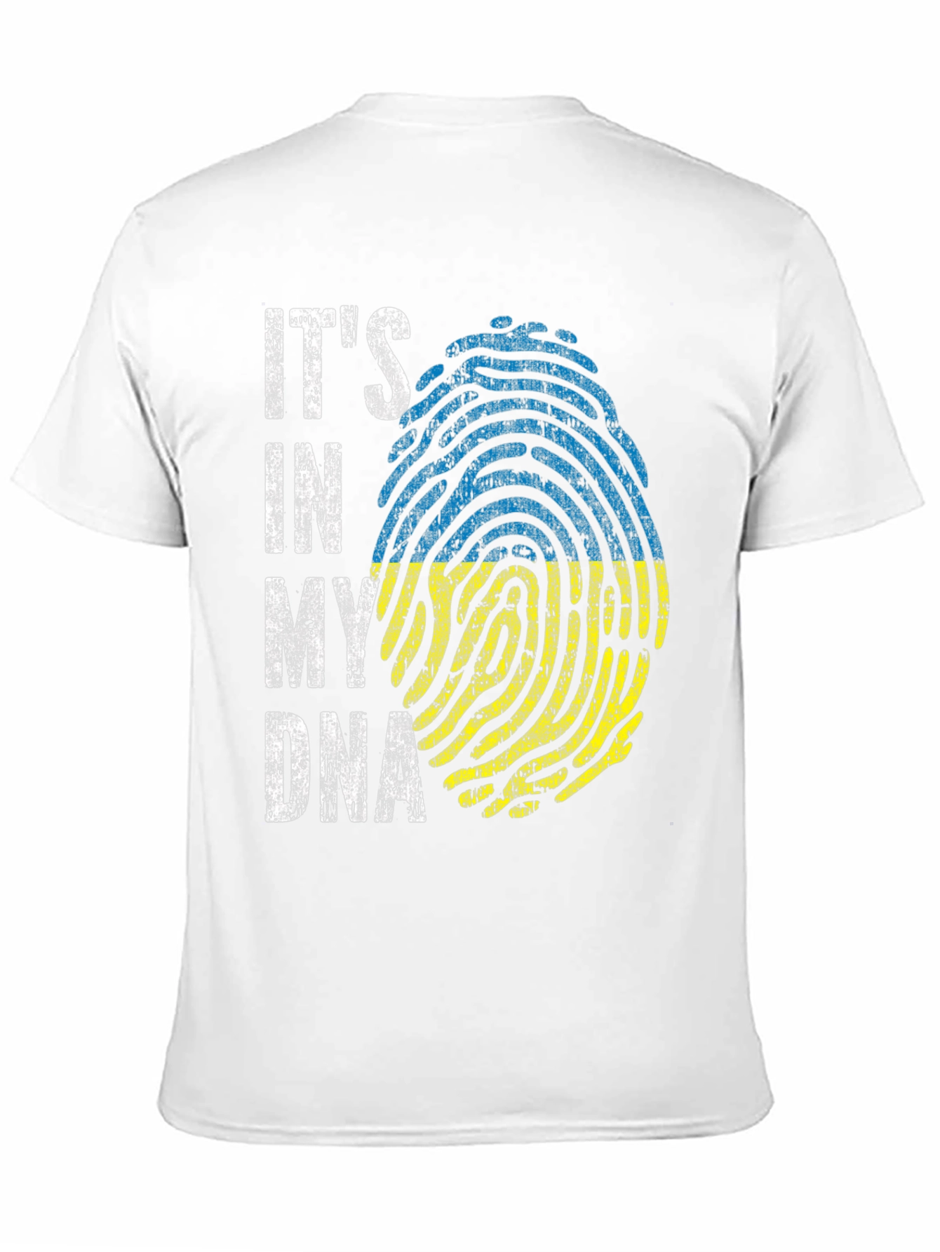 Ukraine DNA Fingerprint T-Shirt