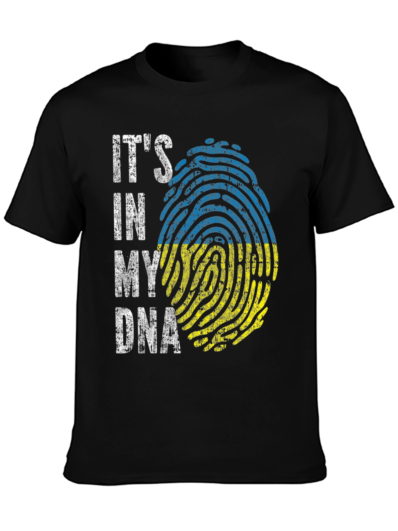 Ukraine DNA Fingerprint T-Shirt