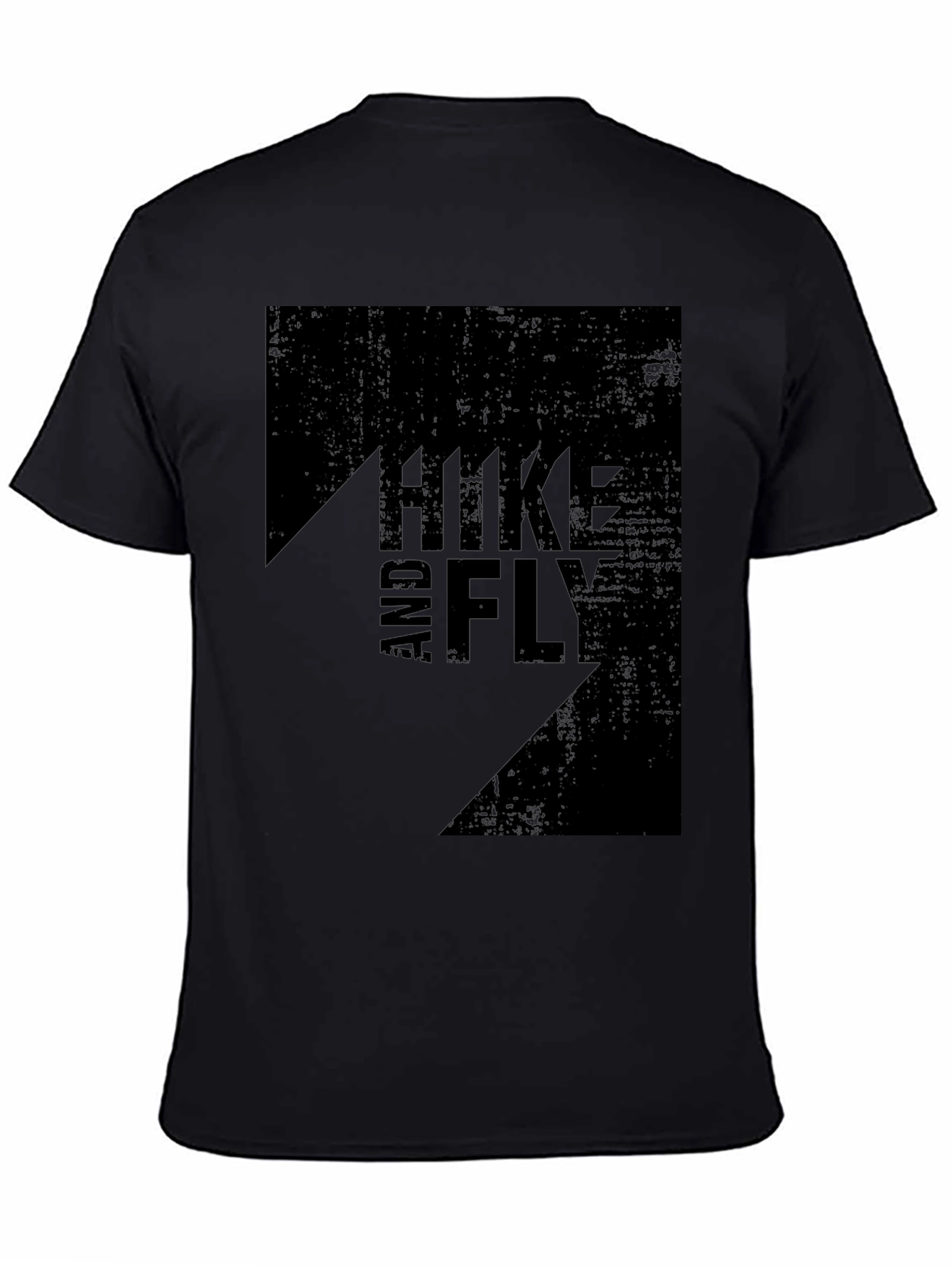 Hike and Fly Graphic T-Shirt - Black