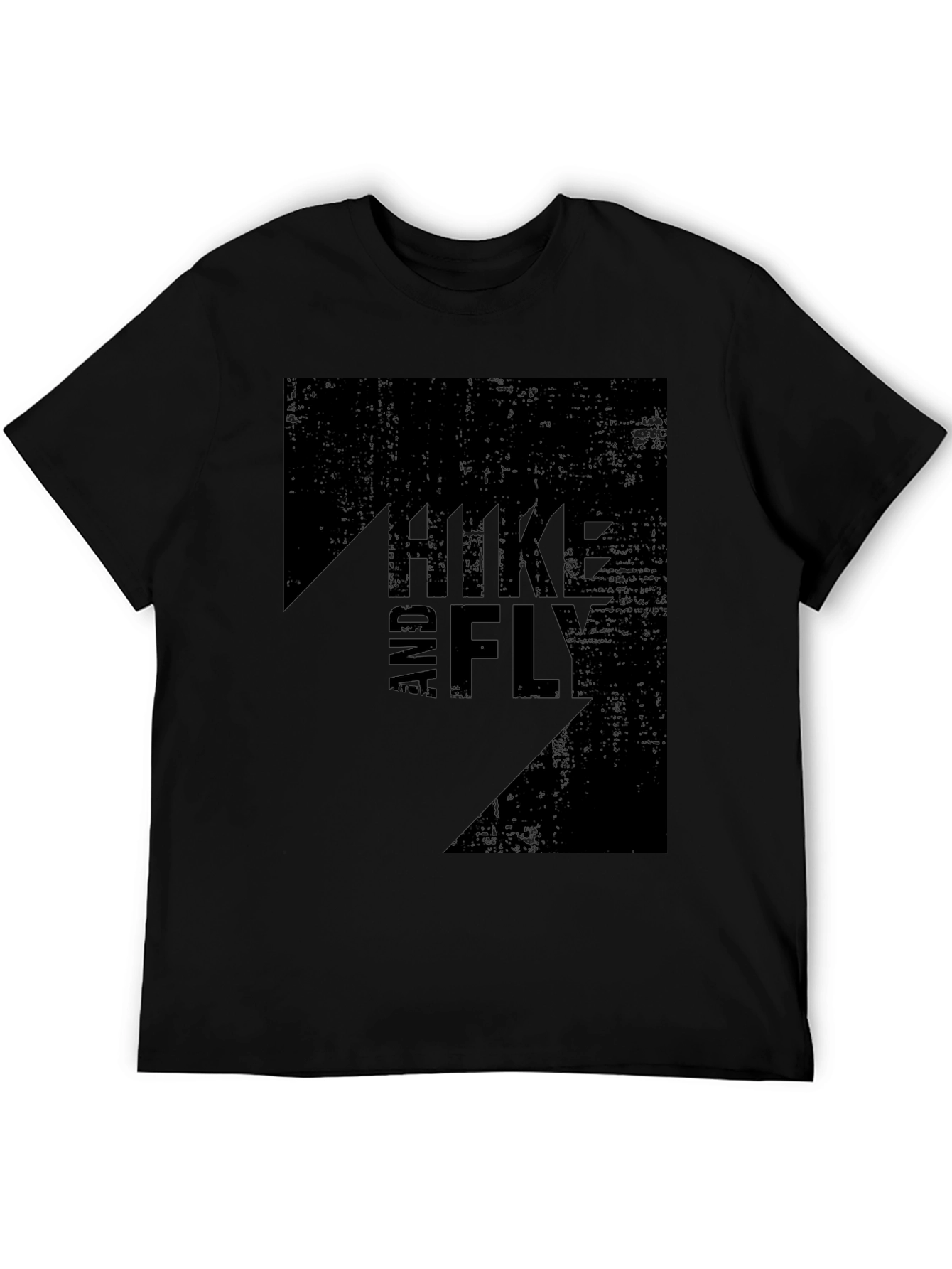 Hike and Fly Graphic T-Shirt - Black