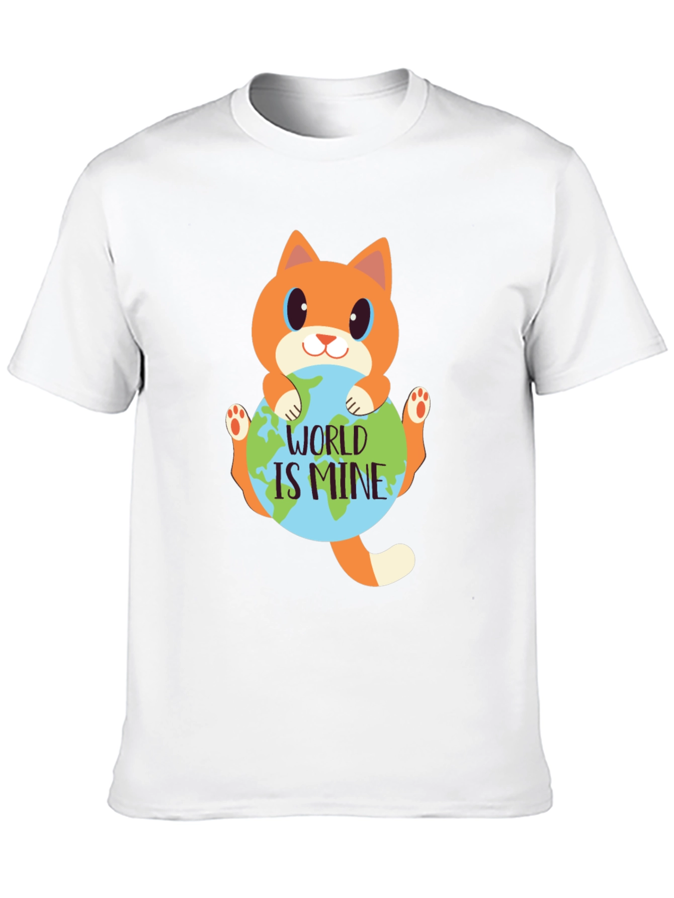 World is Mine Cat Graphic Tee
