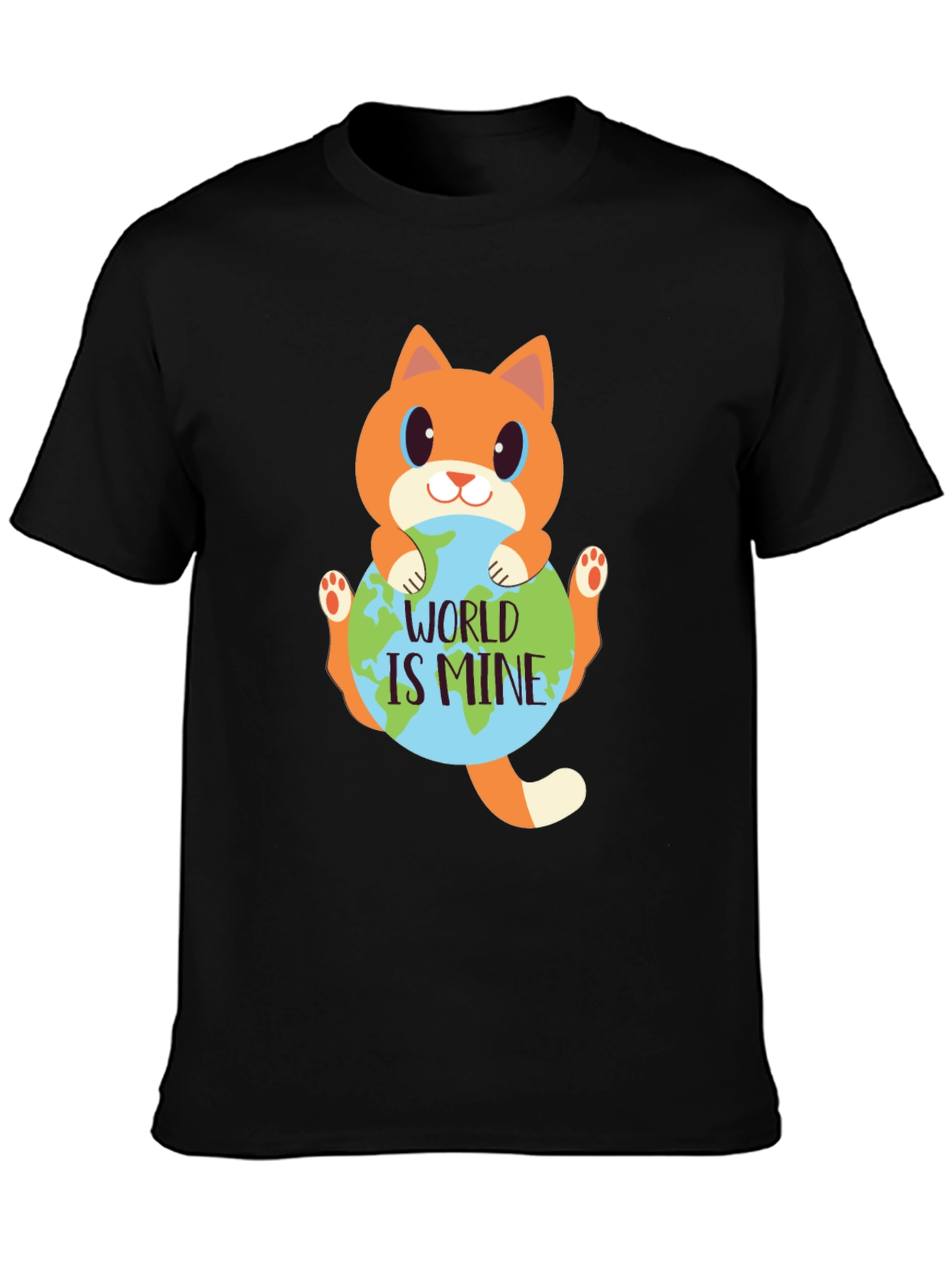 World is Mine Cat Graphic Tee
