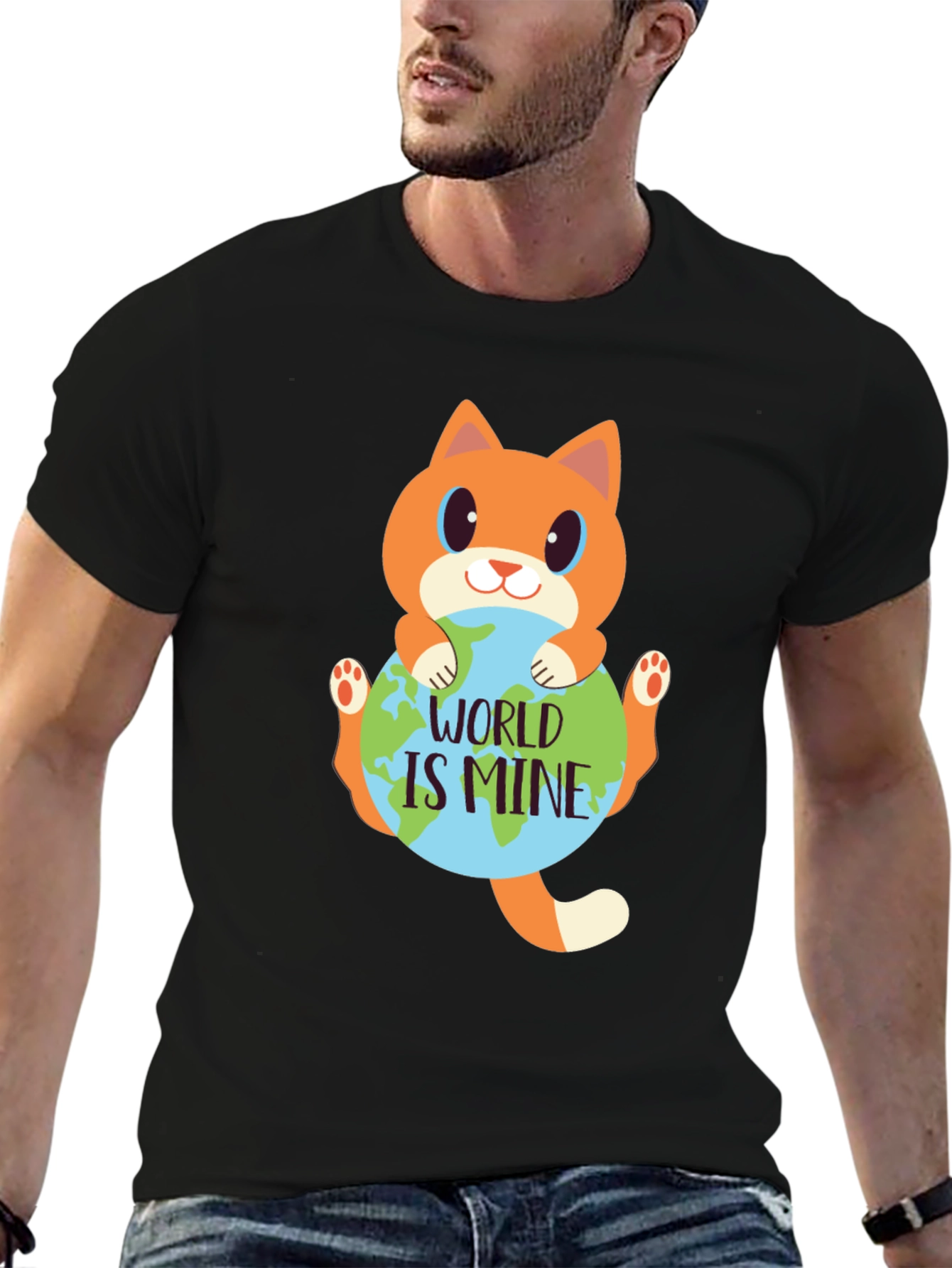 World is Mine Cat Graphic Tee