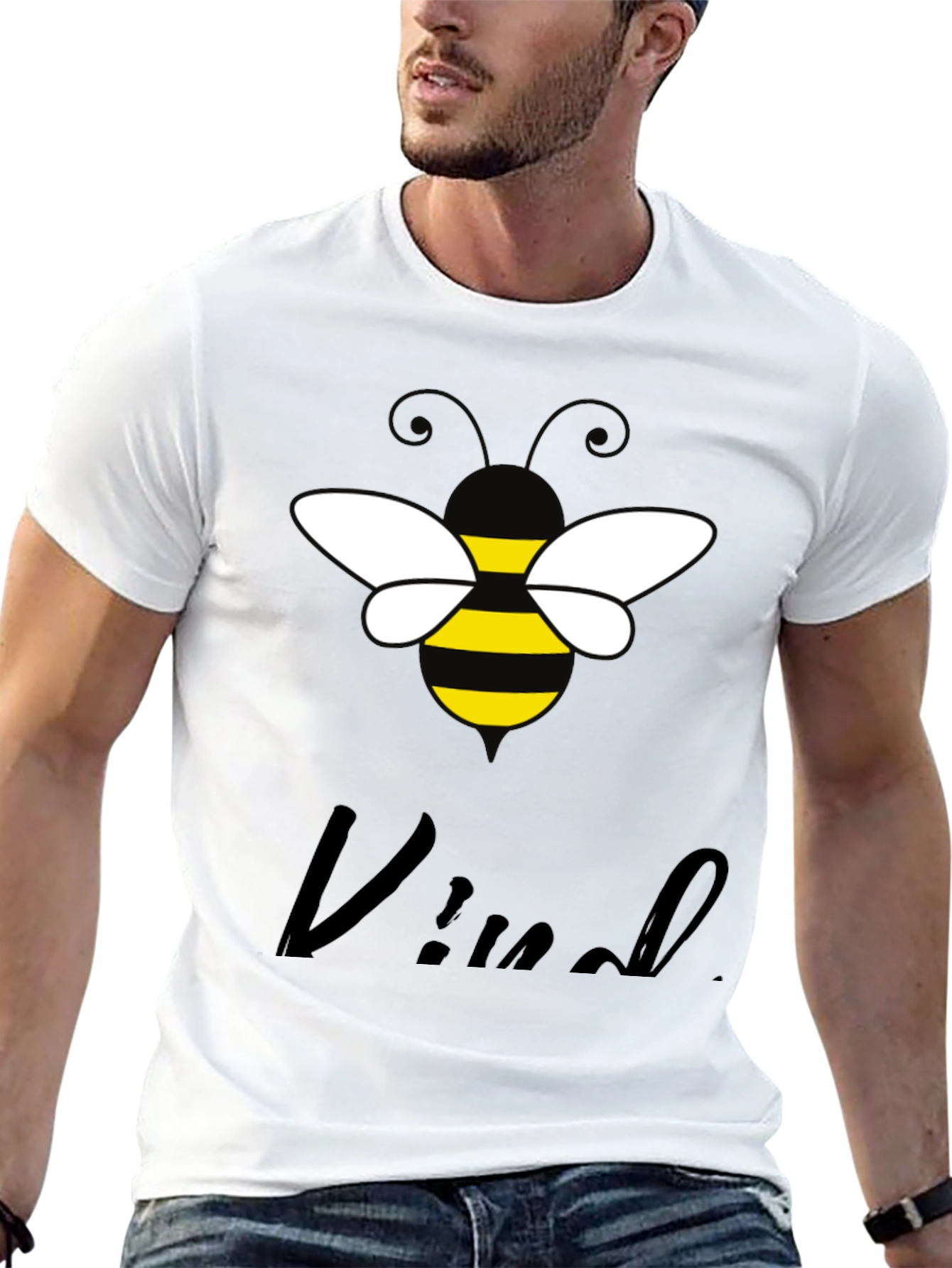 Bee Kind Graphic Tee - Stylish and Comfortable