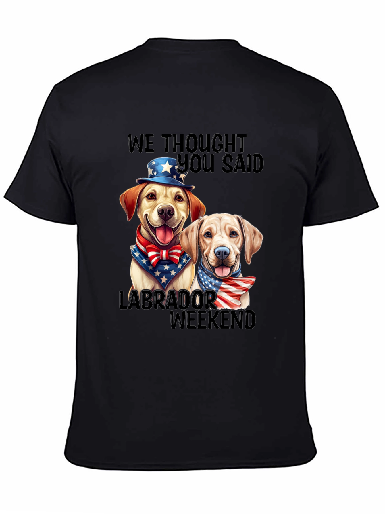 Labrador Weekend Patriotic T-Shirt