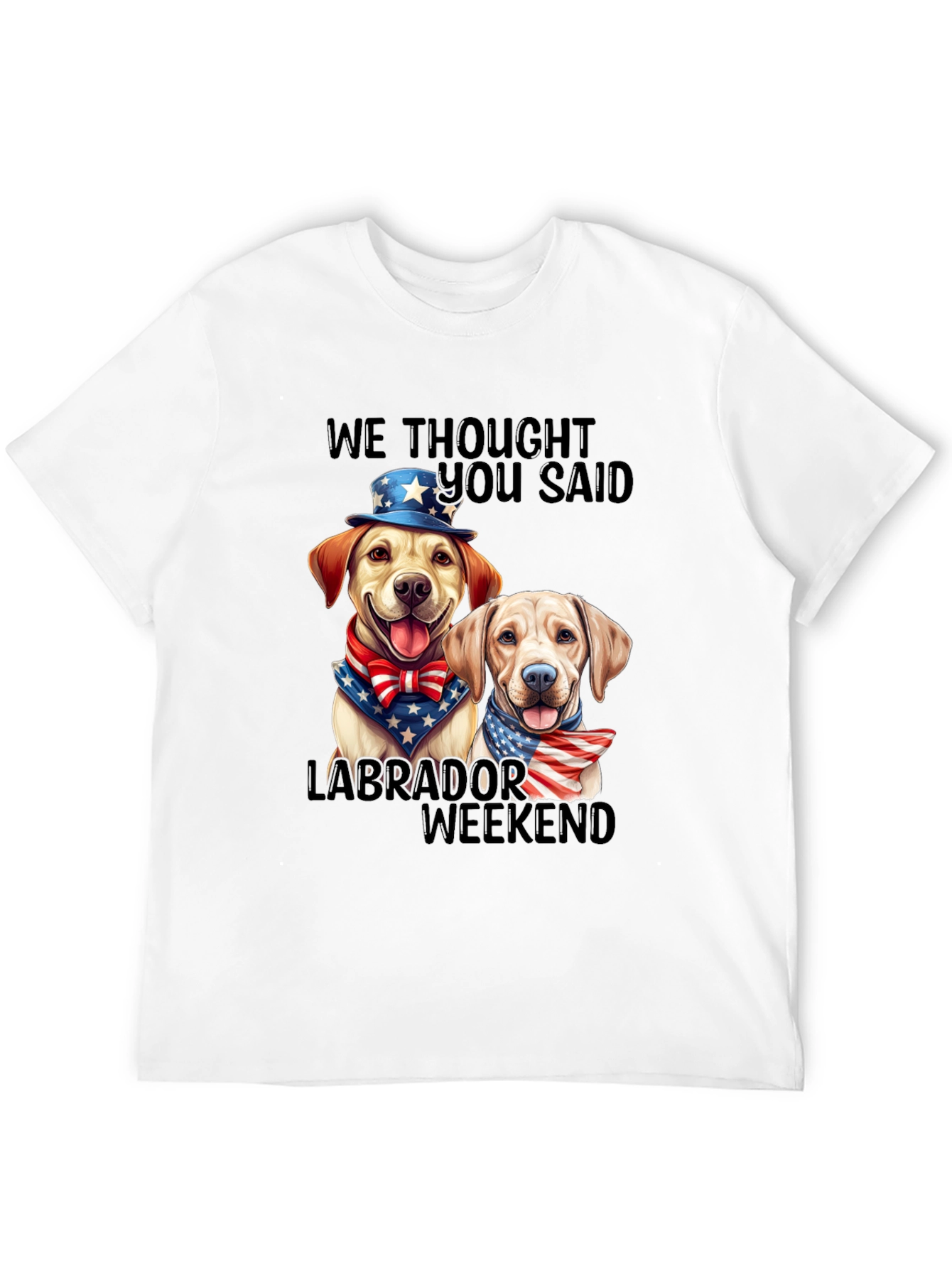 Labrador Weekend Patriotic T-Shirt