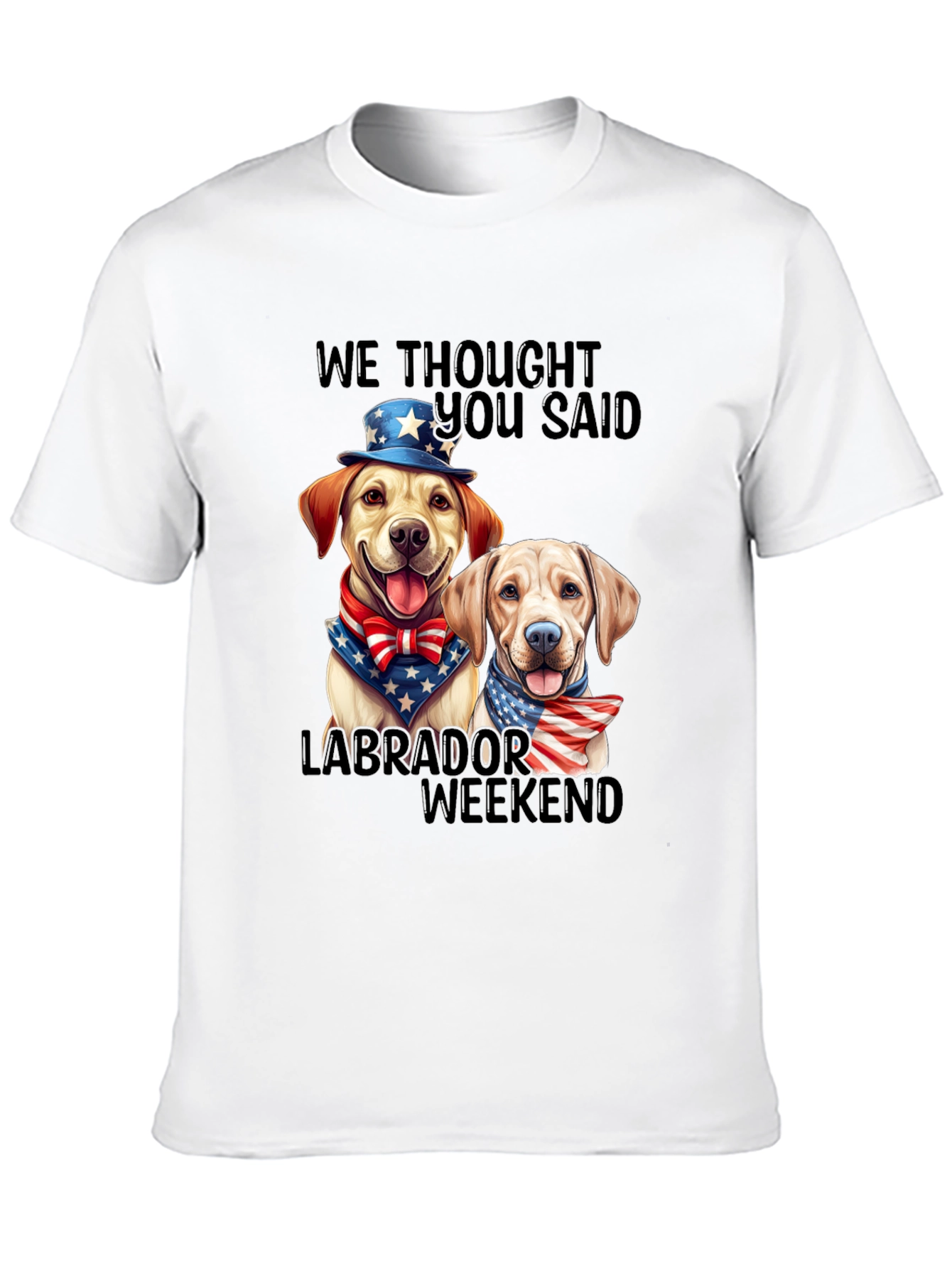 Labrador Weekend Patriotic T-Shirt