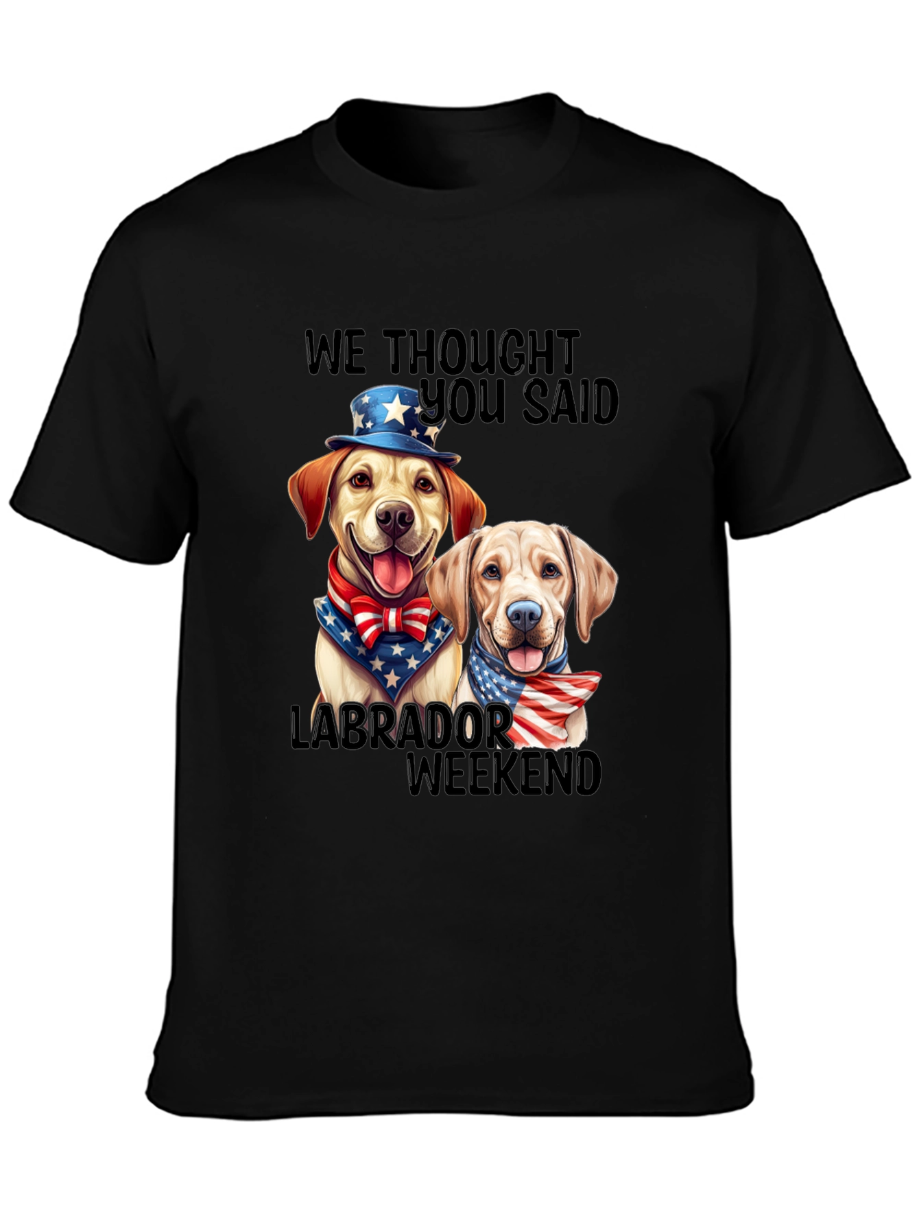Labrador Weekend Patriotic T-Shirt