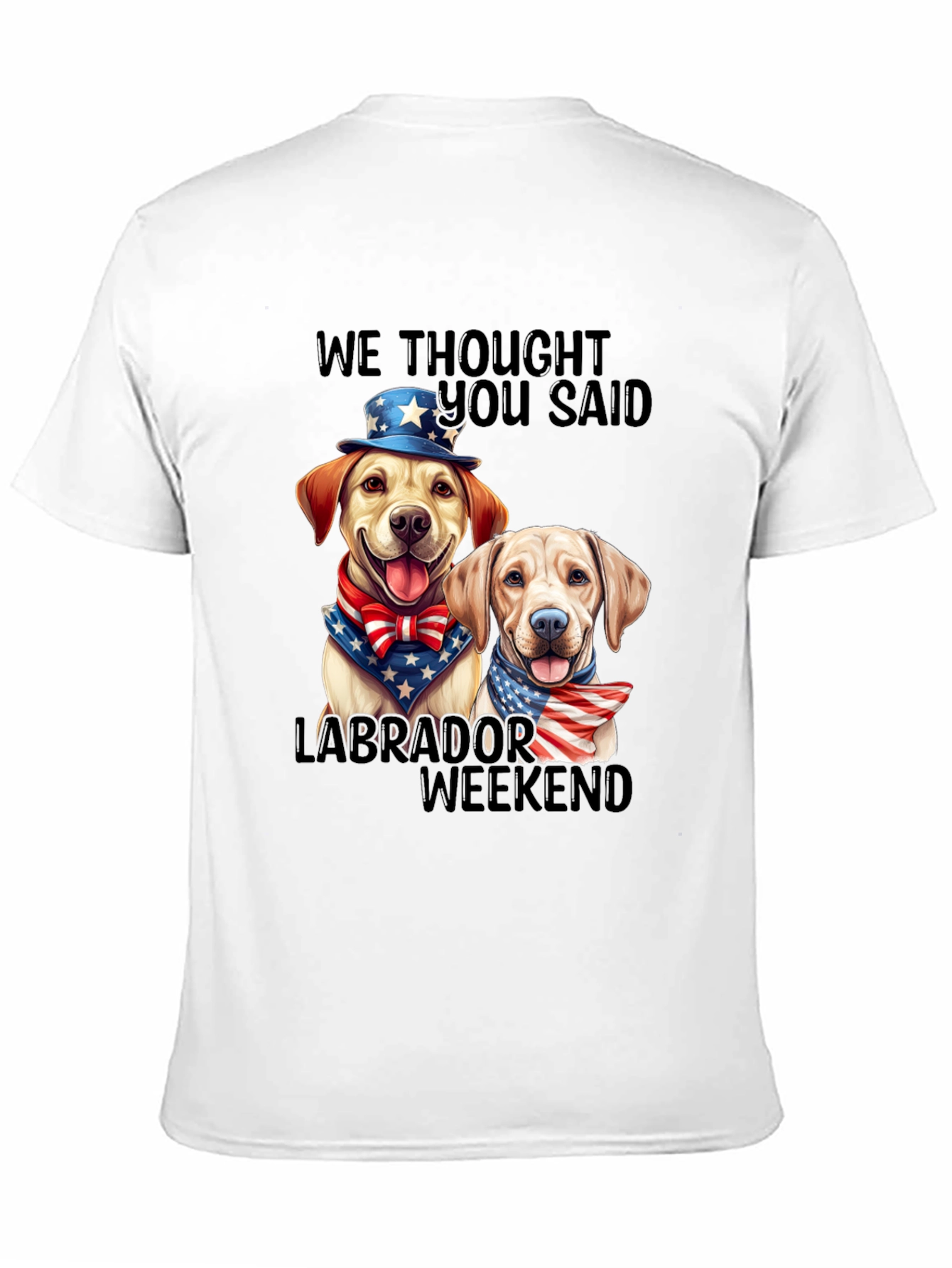 Labrador Weekend Patriotic T-Shirt
