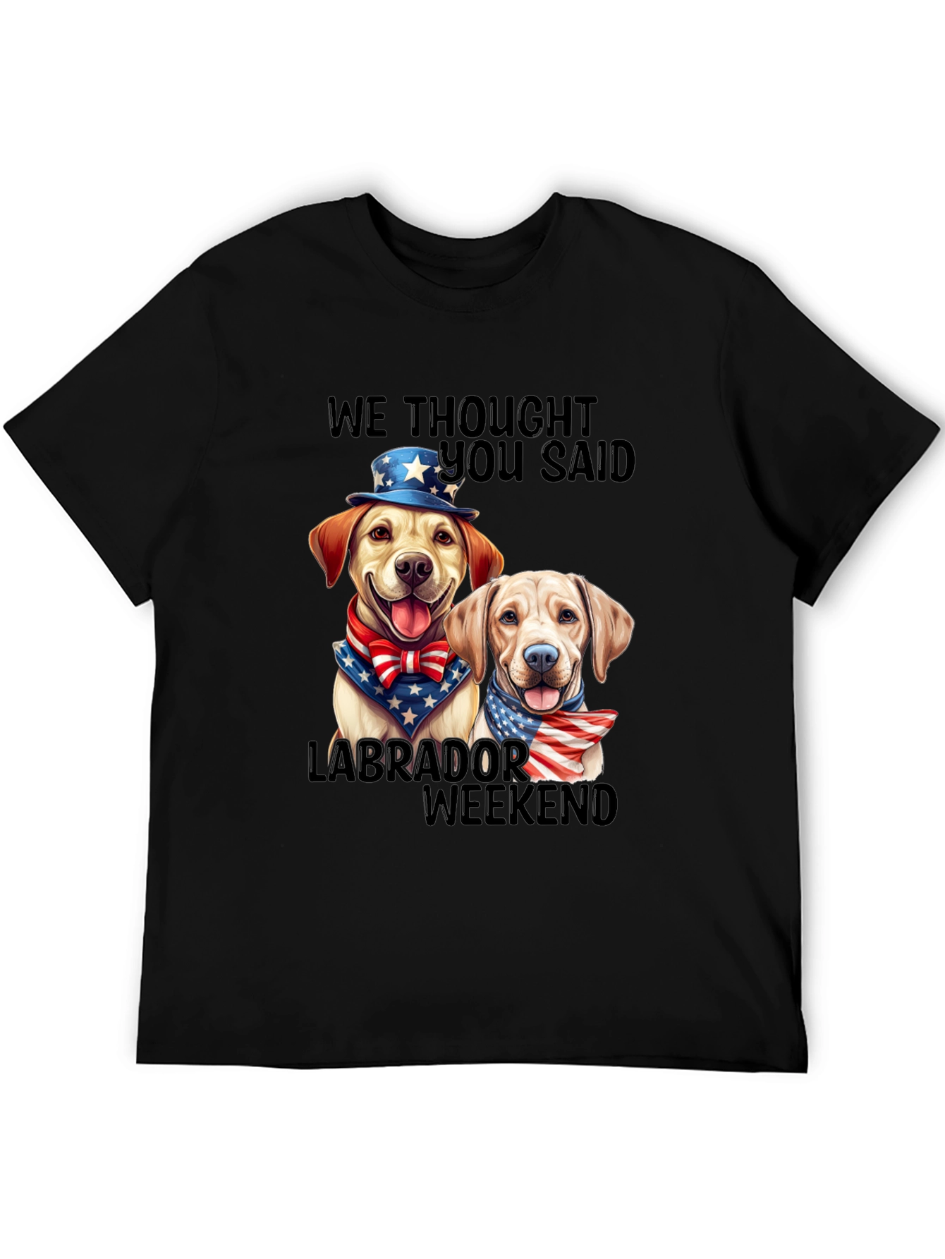 Labrador Weekend Patriotic T-Shirt
