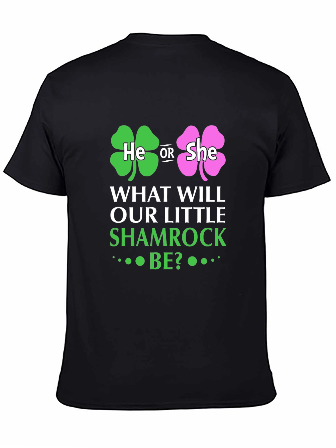St Patricks Day Baby Gender Reveal T-Shirt