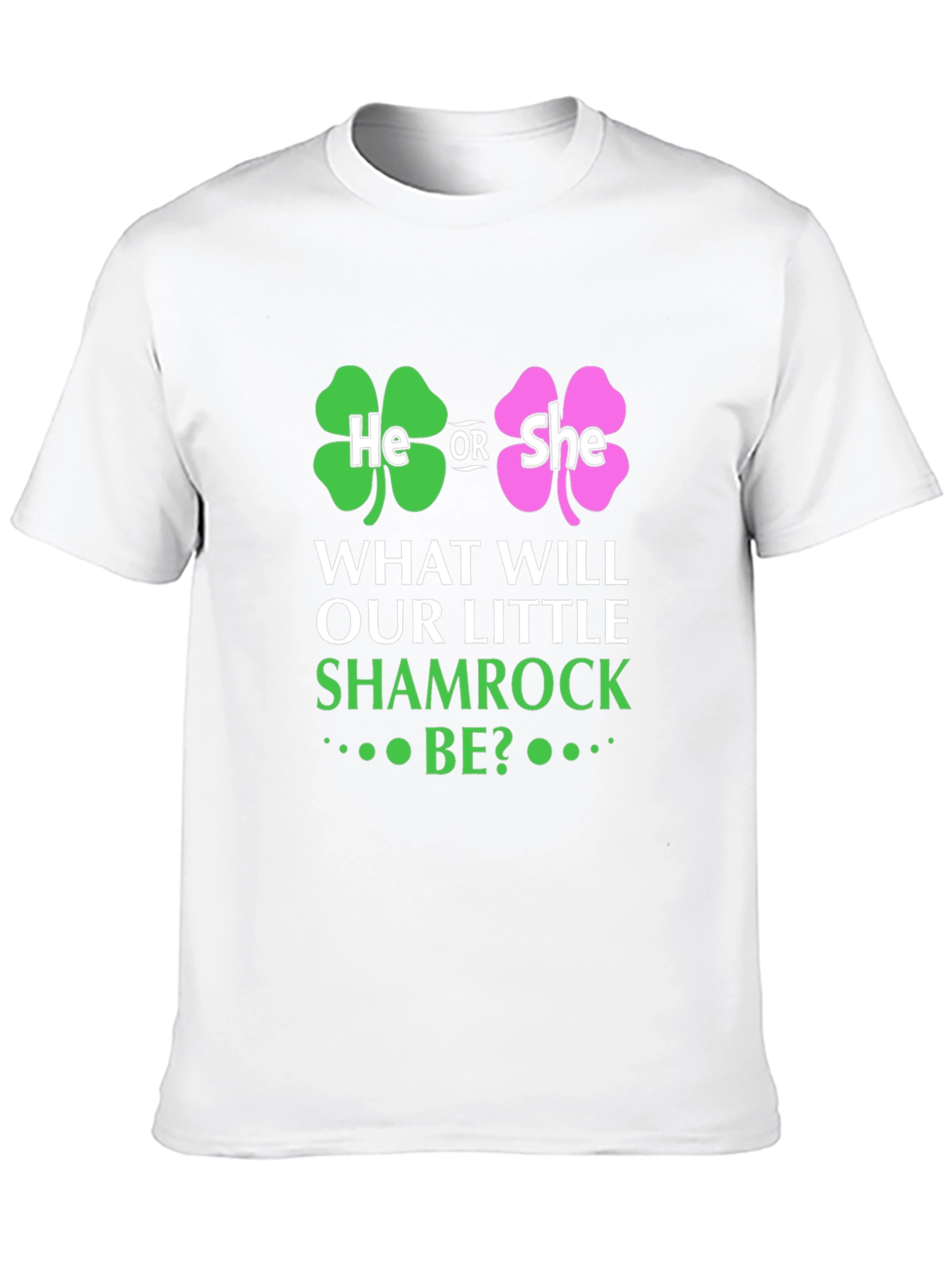 St Patricks Day Baby Gender Reveal T-Shirt