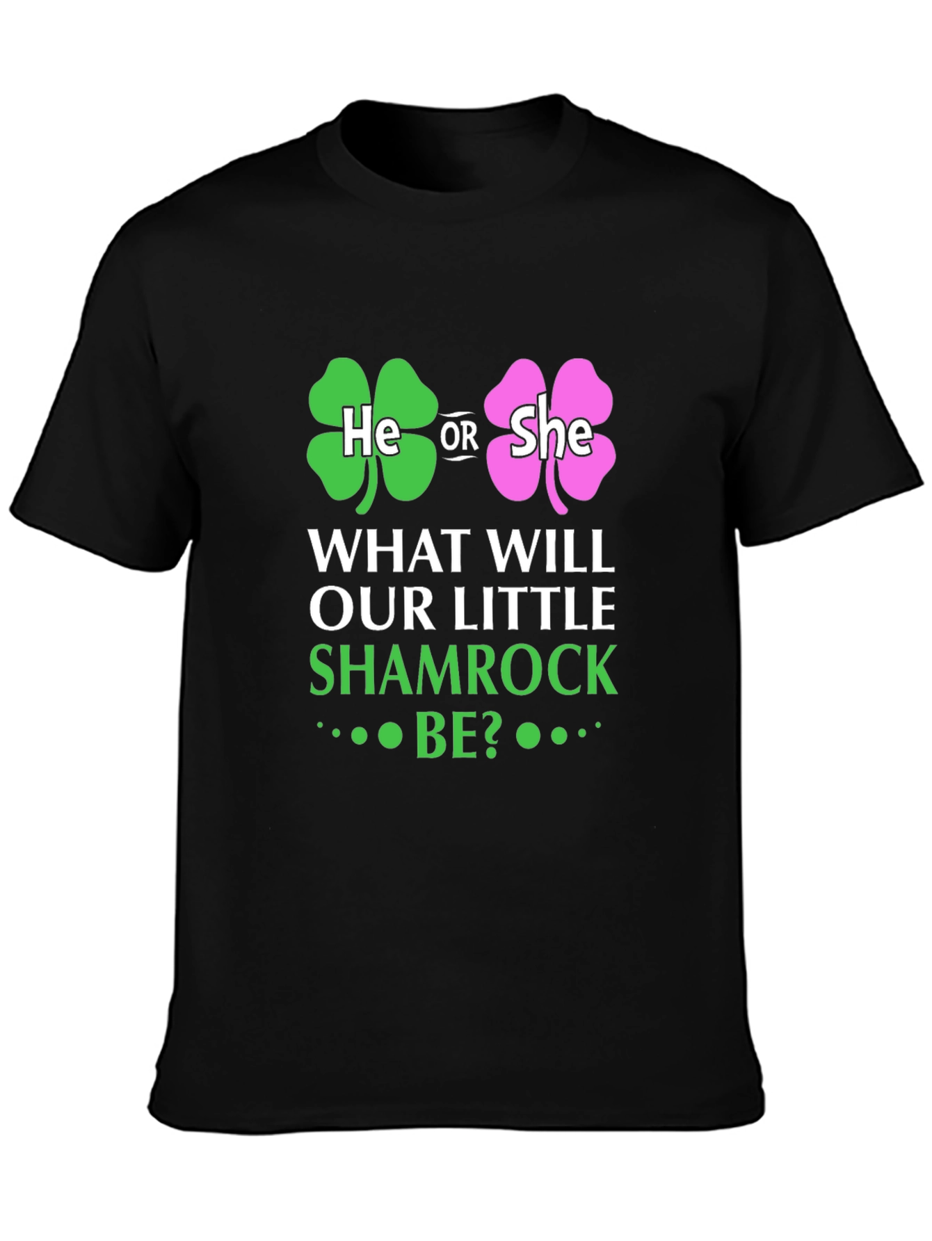 St Patricks Day Baby Gender Reveal T-Shirt