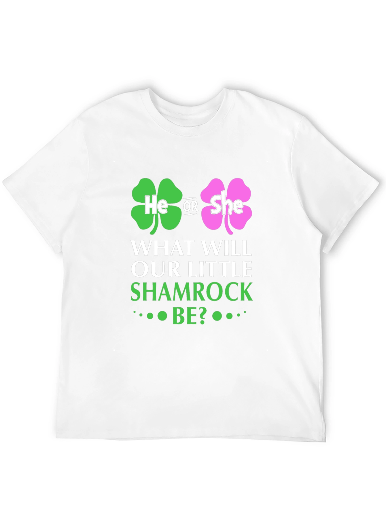 St Patricks Day Baby Gender Reveal T-Shirt
