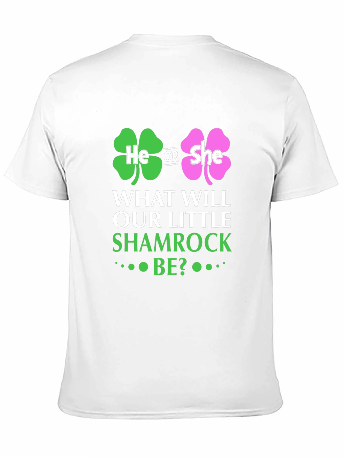 St Patricks Day Baby Gender Reveal T-Shirt