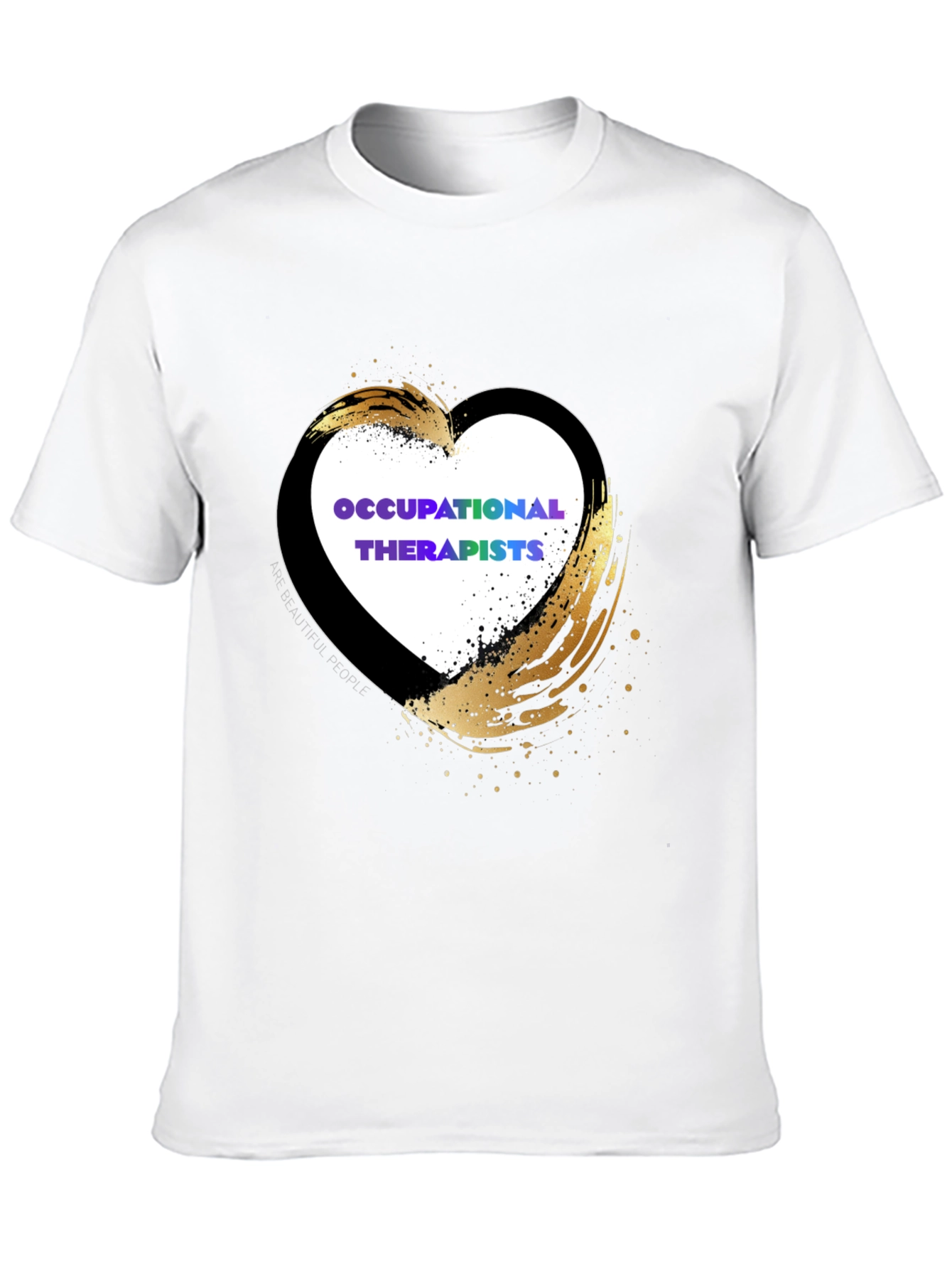 Occupational Therapists Heart Design T-Shirt